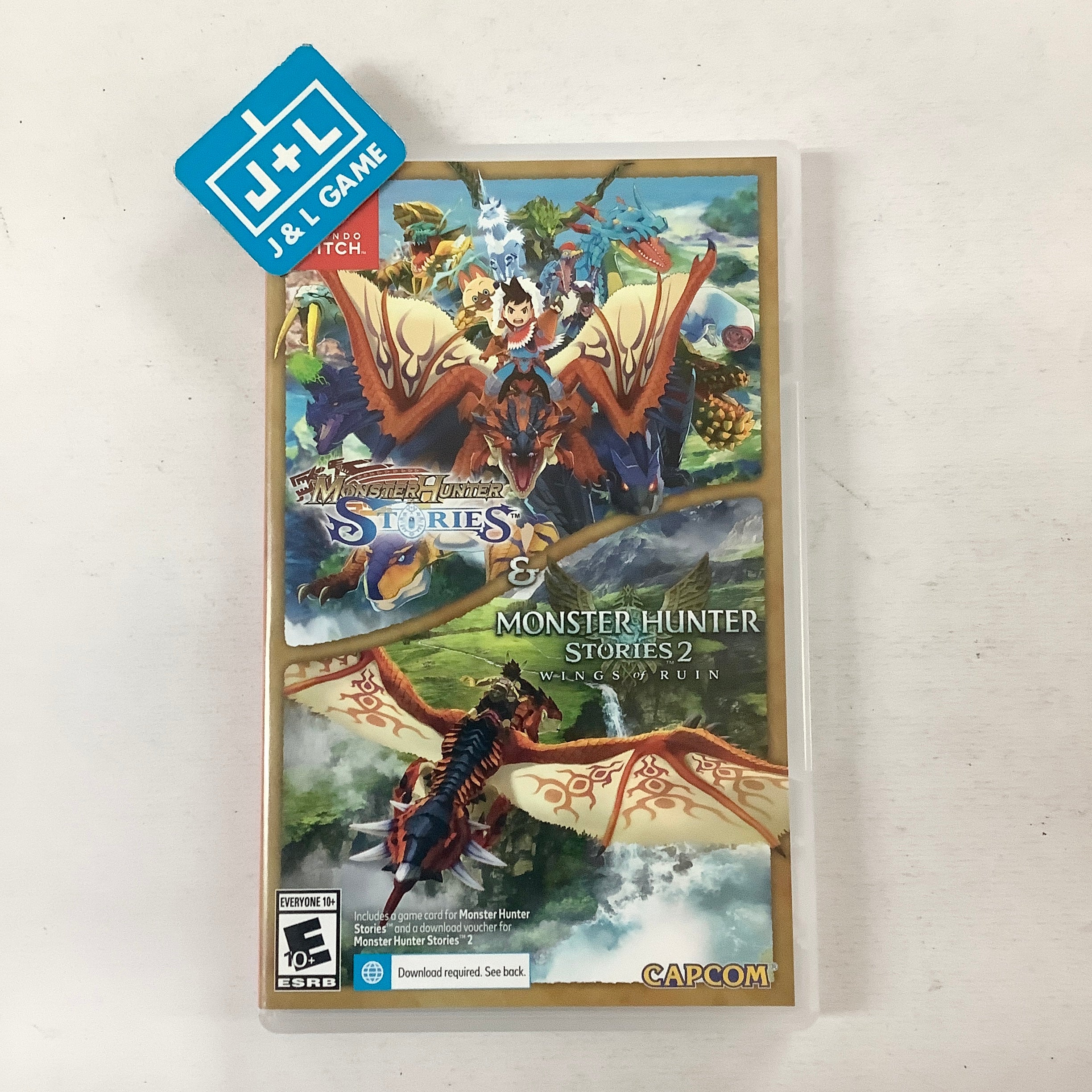 Monster Hunter Stories Collection - (NSW) Nintendo Switch [Pre-Owned] Video Games Capcom   