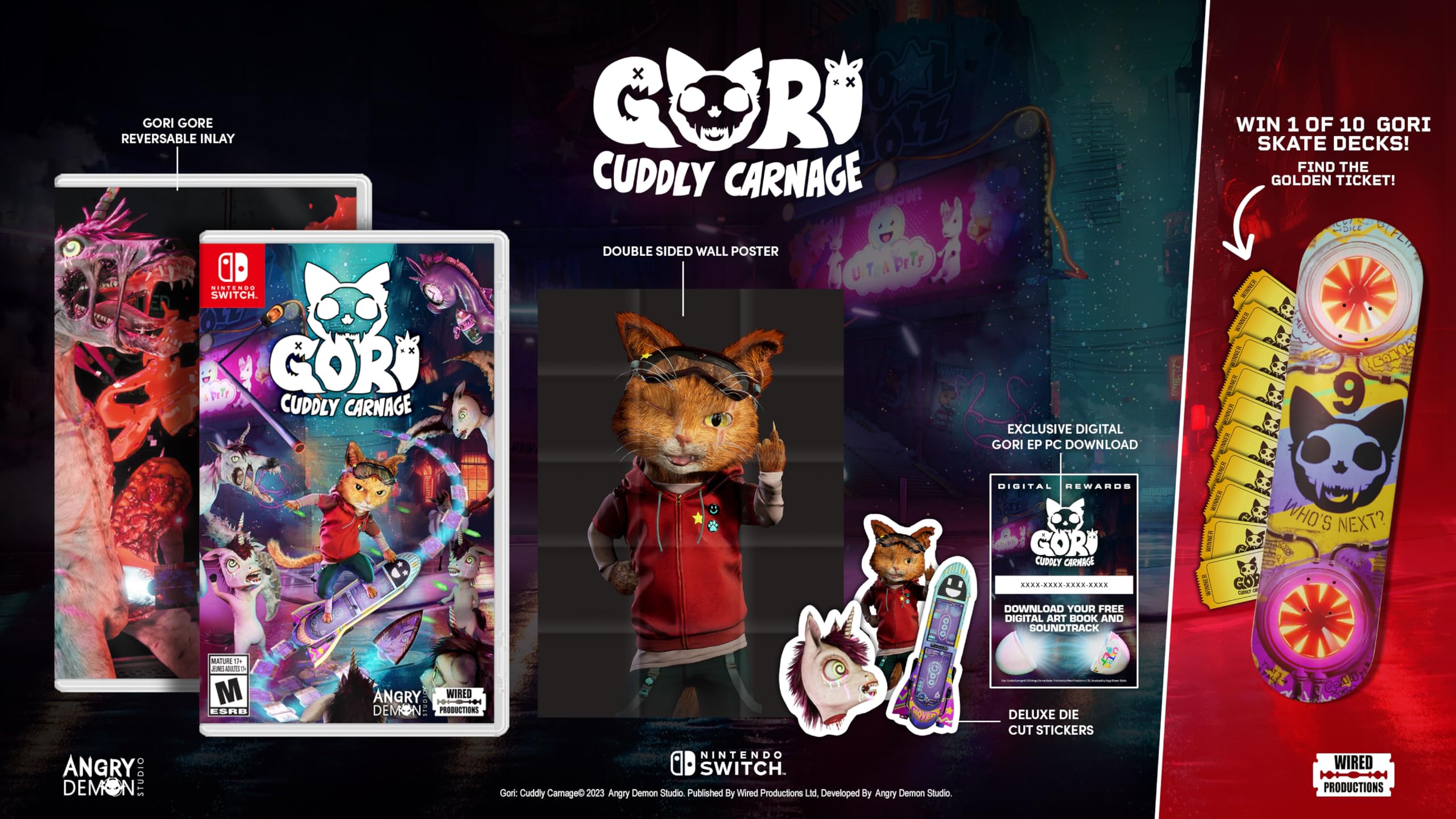 Gori: Cuddly Carnage - (NSW) Nintendo Switch Video Games Wired Productions   