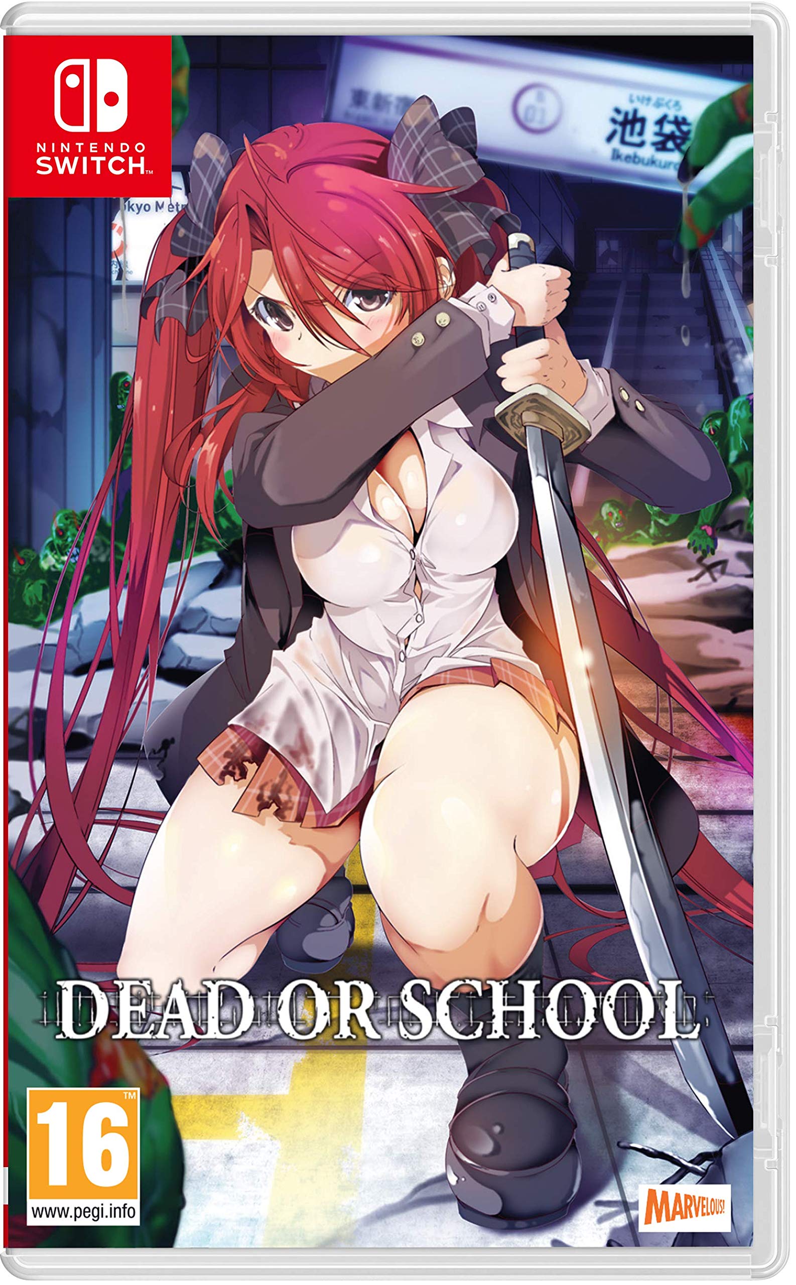 Dead or School - (NSW) Nintendo Switch [Pre-Owned] (European Import) Video Games Marvelous Europe   