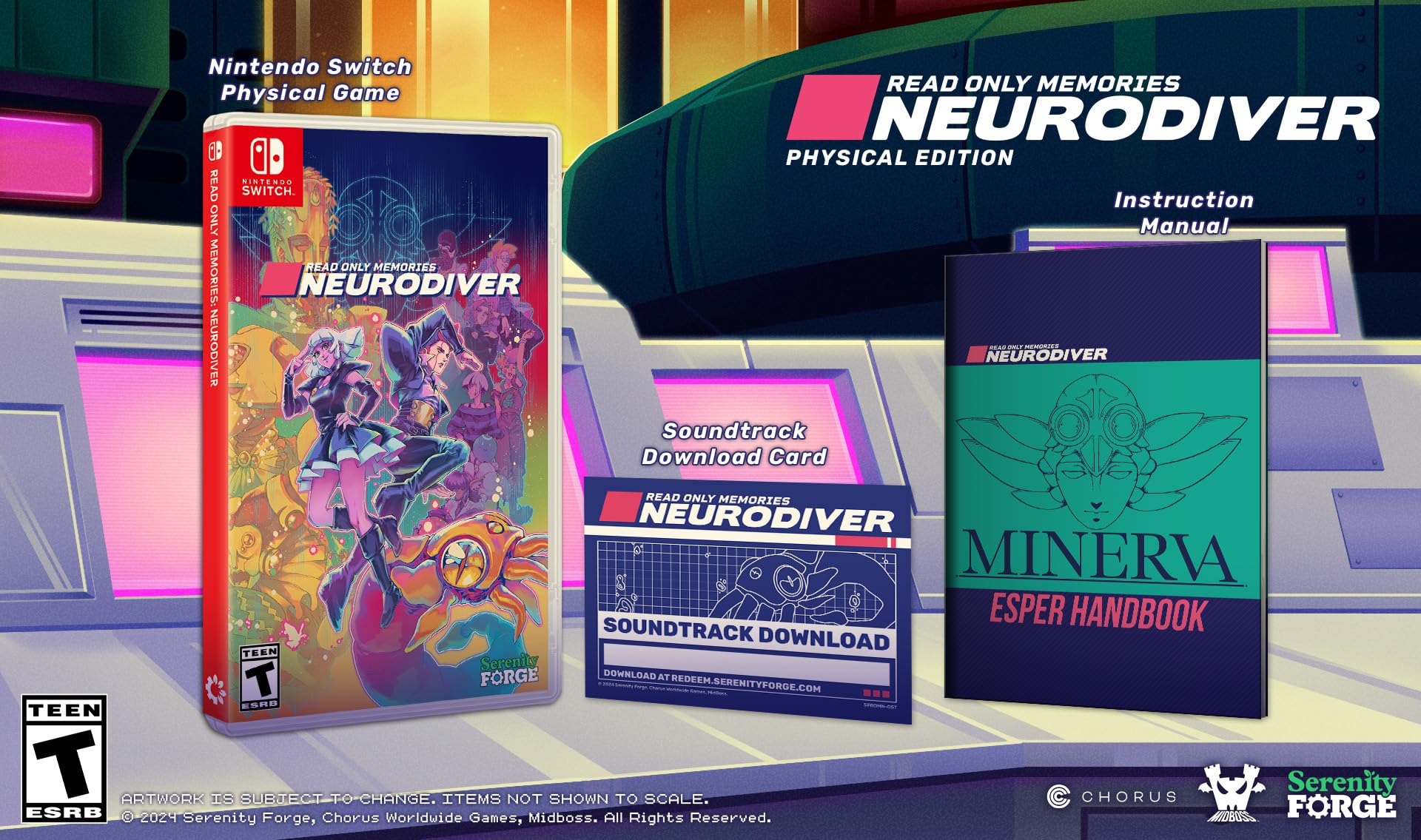 Read Only Memories: NEURODIVER - (NSW) Nintendo Switch Video Games Serenity Forge