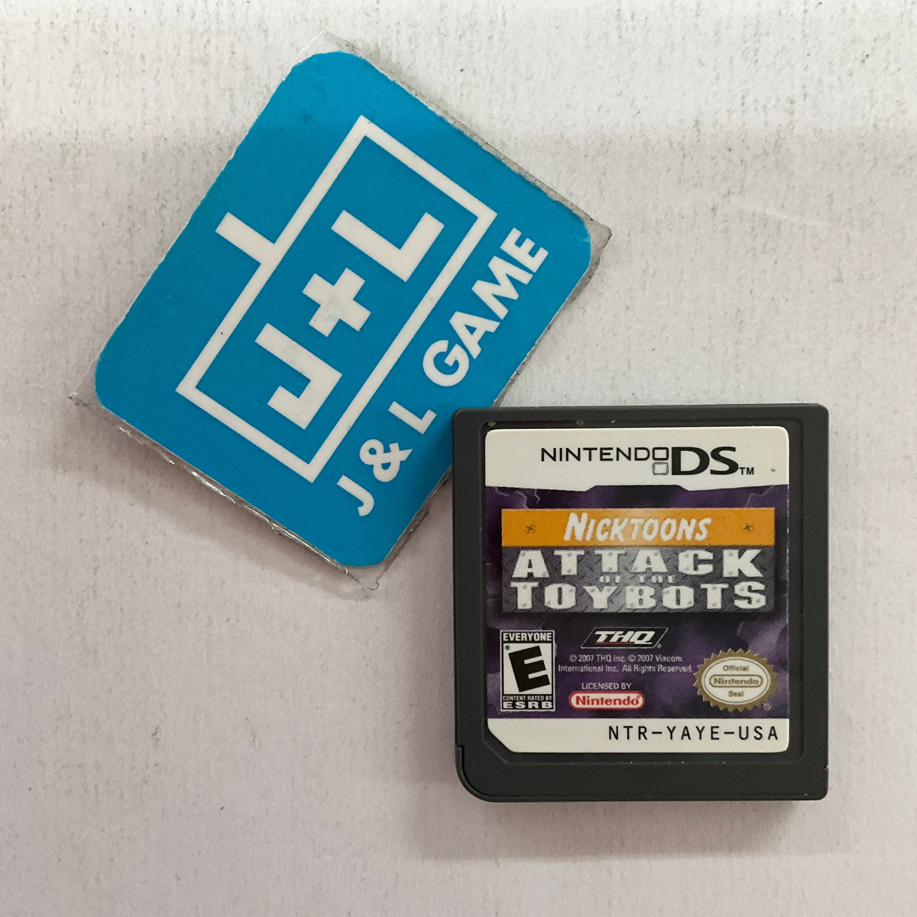 Nicktoons: Attack of the Toybots - (NDS) Nintendo DS [Pre-Owend] Video Games THQ   