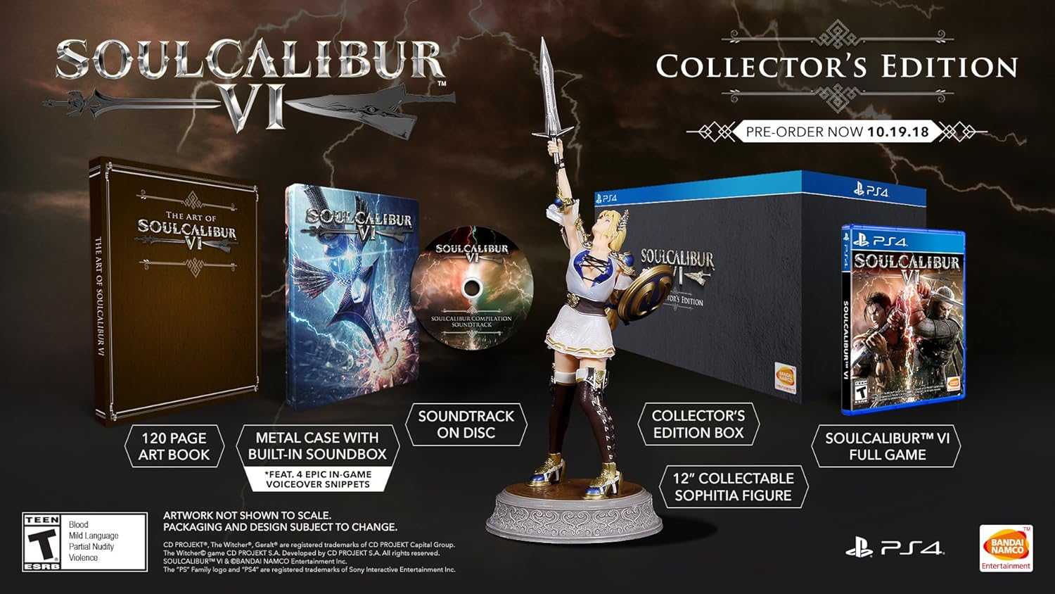 SoulCalibur VI (Collector's Edition) - (PS4) PlayStation 4 [Pre-Owned] Video Games Bandai Namco Entertainment America