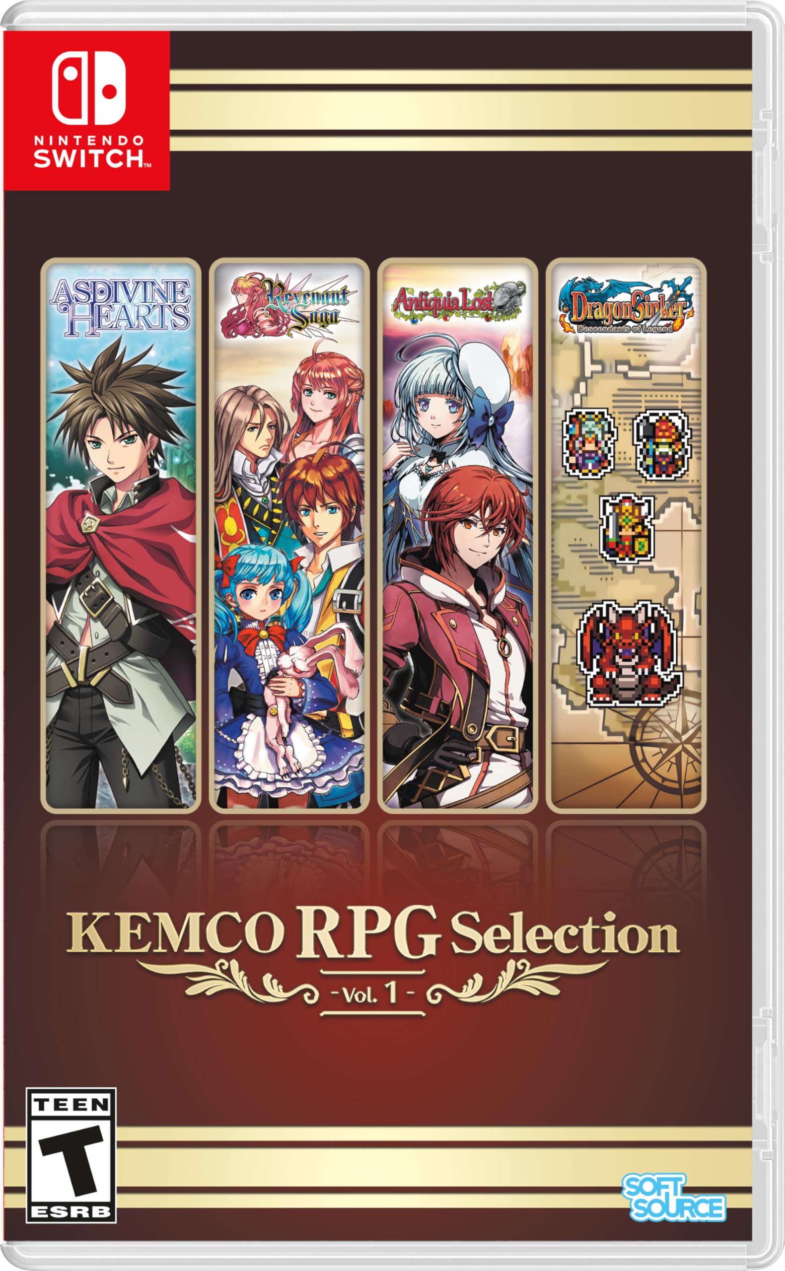 Kemco RPG Selection Vol. 1 - (NSW) Nintendo Switch Video Games Soft Source