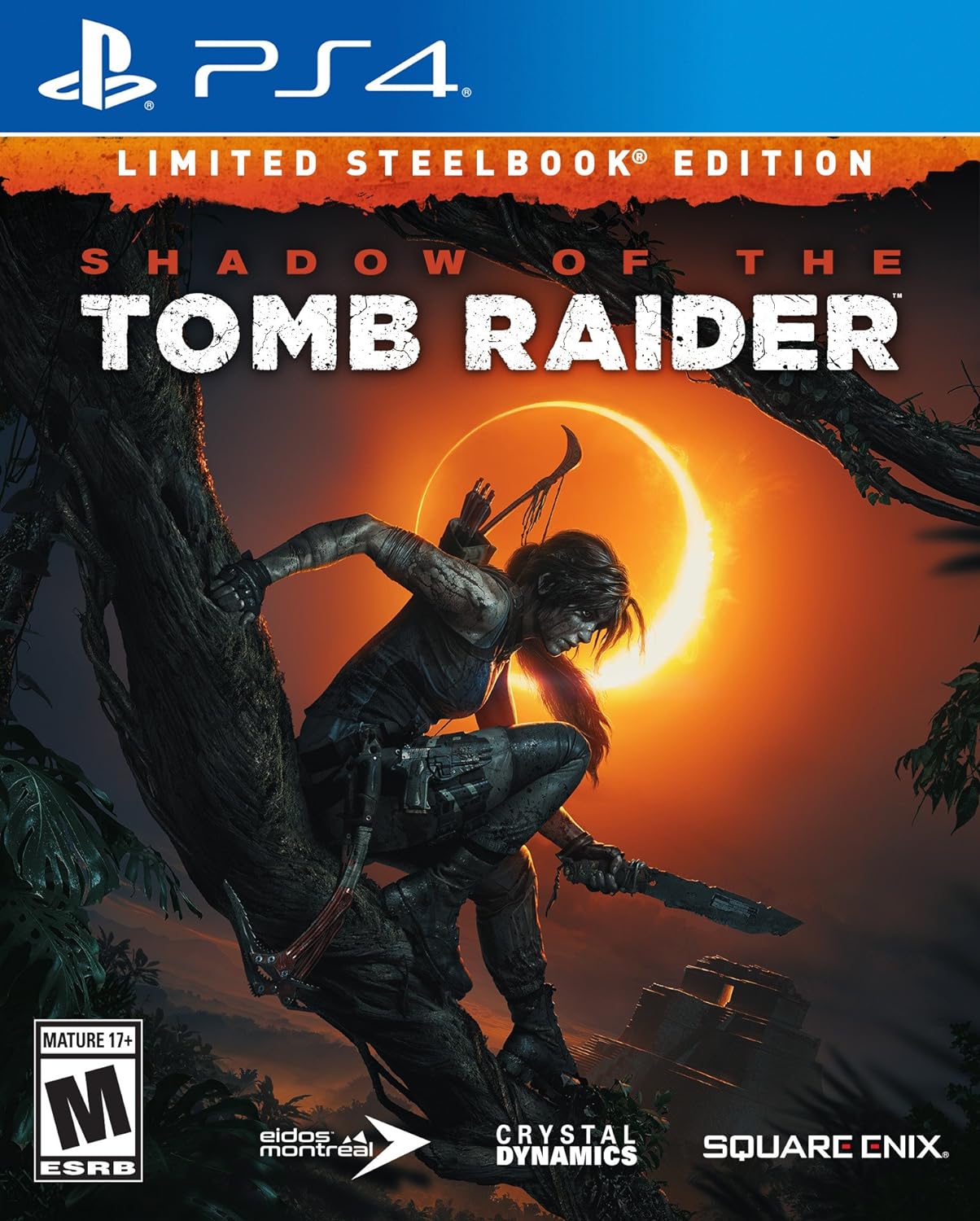 Shadow of the Tomb Raider (Limited Steelbook Edition) - (PS4) PlayStation 4 Video Games Square Enix   