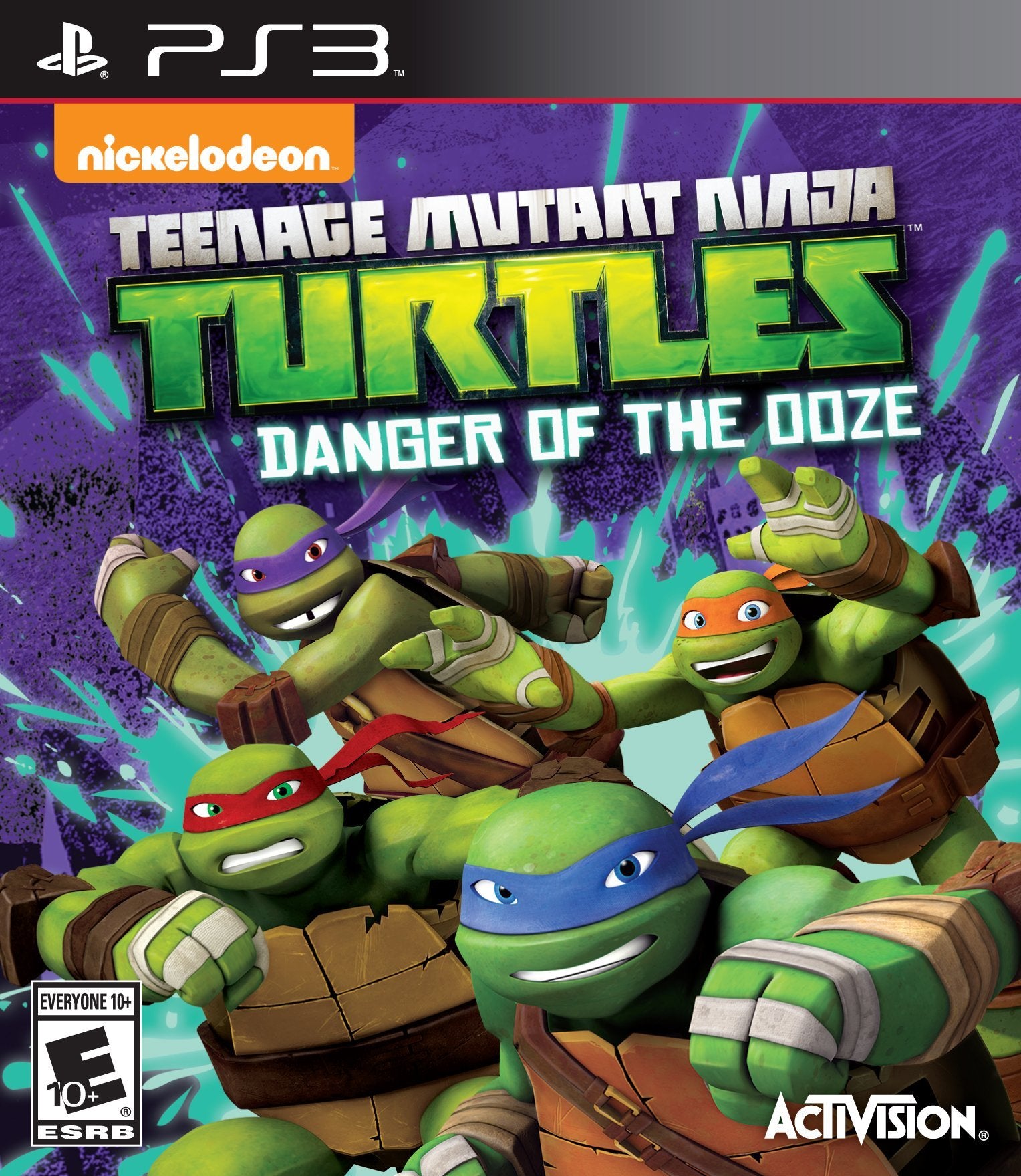 Teenage Mutant Ninja Turtles: Danger of the OOZE - (PS3) PlayStation 3 [Pre-Owned] Video Games ACTIVISION   