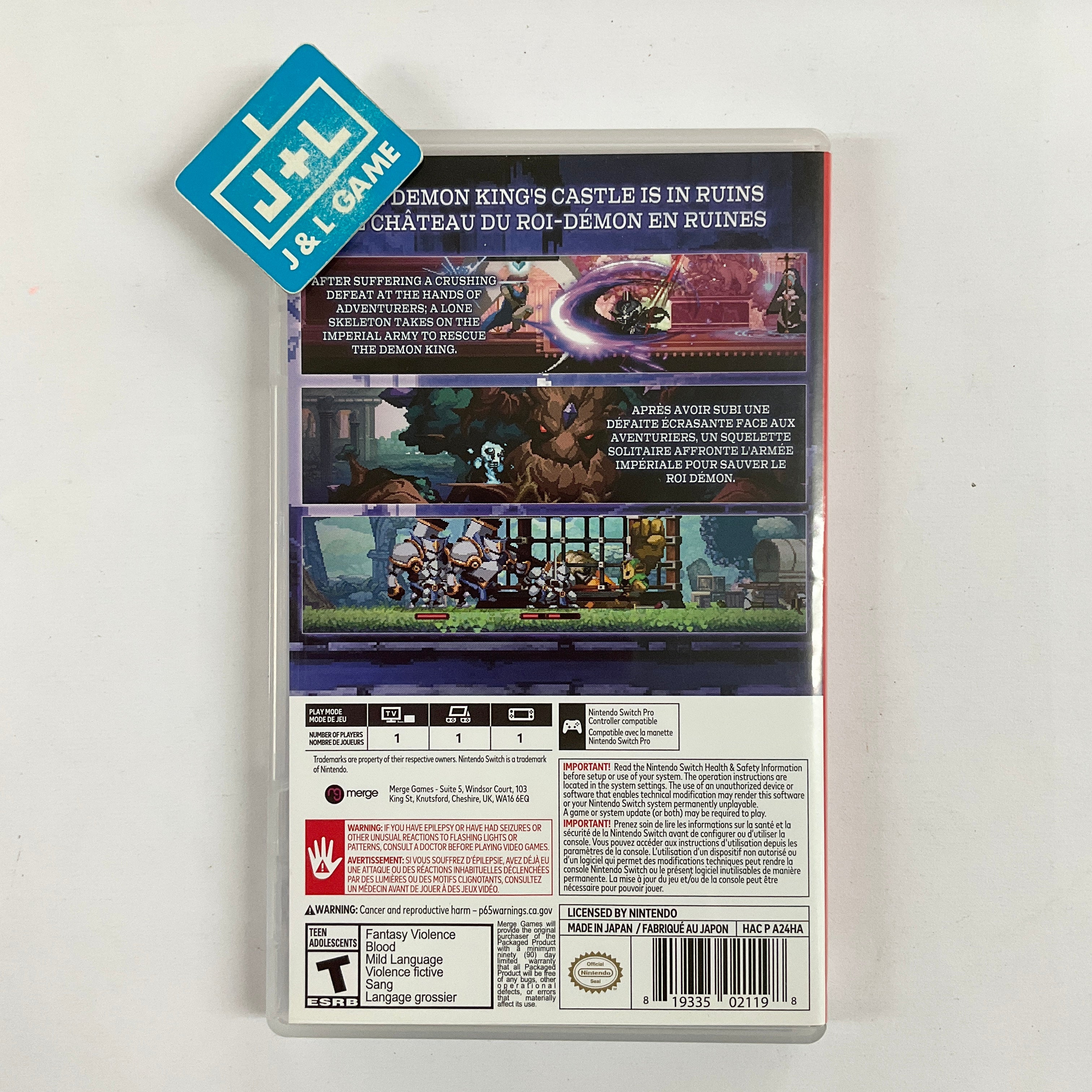 Skul: The Hero Slayer - (NSW) Nintendo Switch [Pre-Owned] Video Games Merge Games   