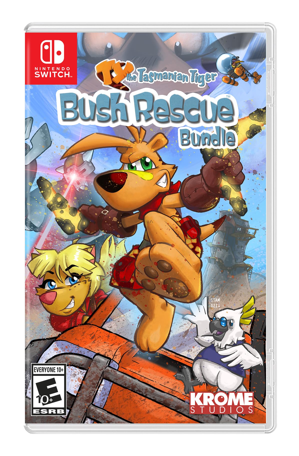 Ty the Tasmanian Tiger HD: Bush Rescue Bundle - (NSW) Nintendo Switch Video Games Krome Studios   