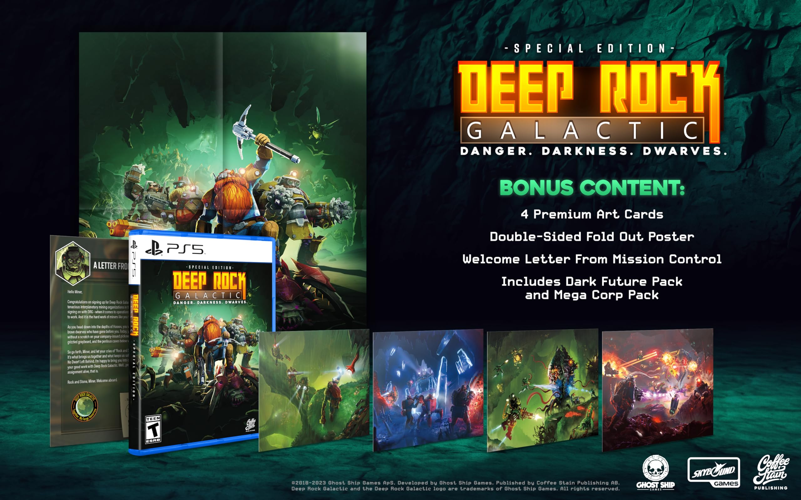 Deep Rock Galactic: Special Edition - (PS5) Playstation 5 Video Games Skybound   