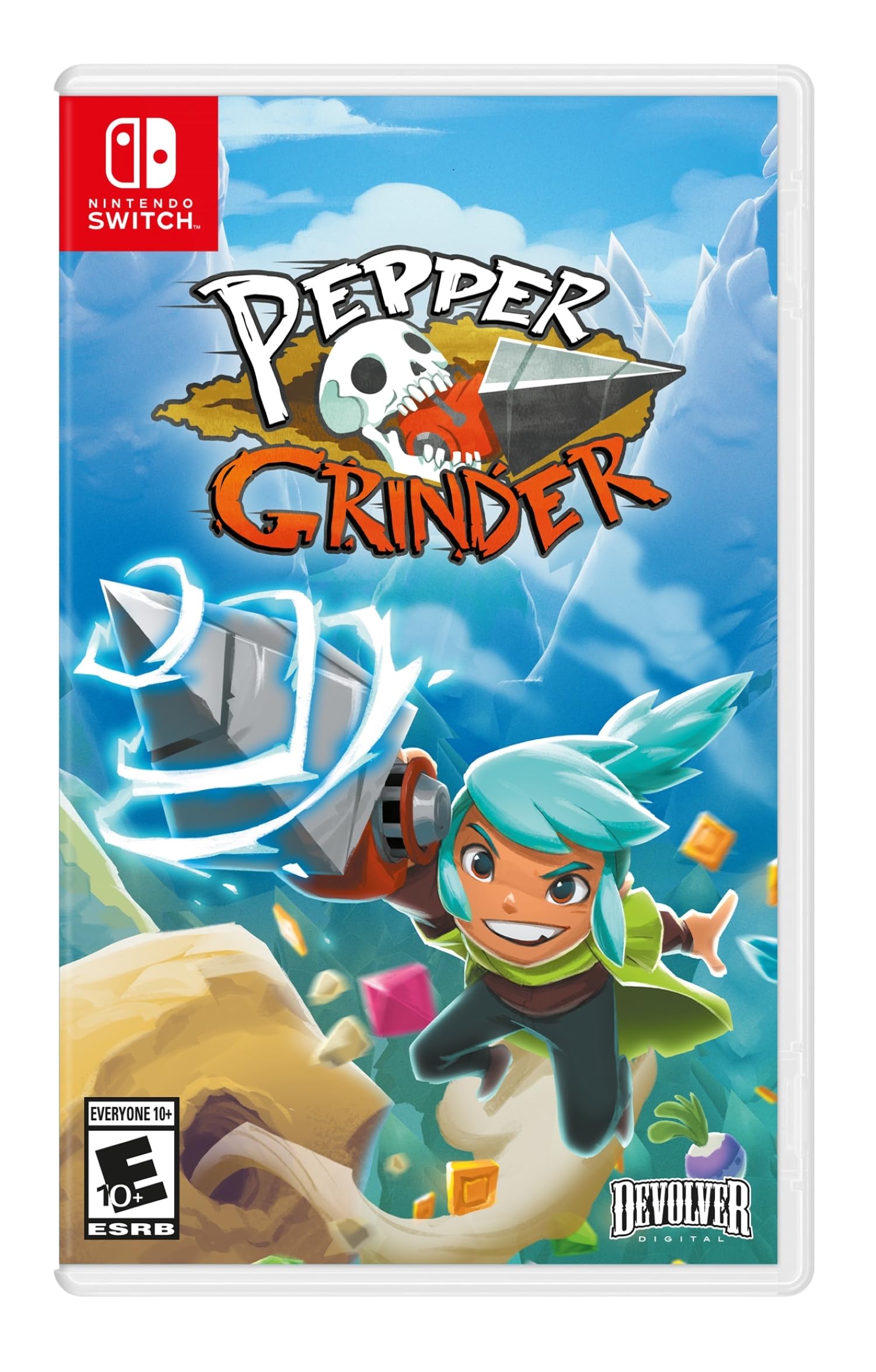 Pepper Grinder - (NSW) Nintendo Switch Video Games Devolver Digital   