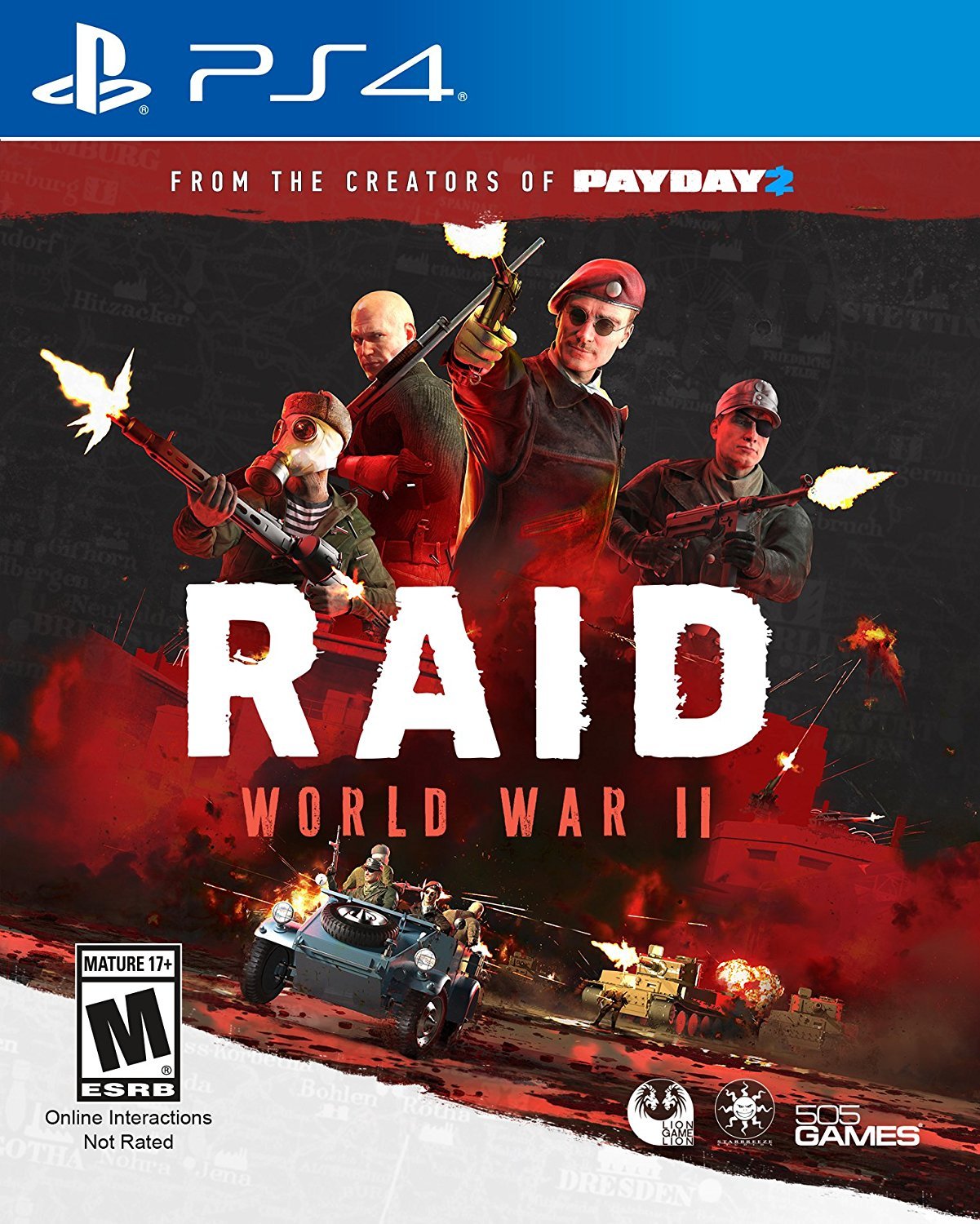 Raid: World War II - (PS4) PlayStation 4 [Pre-Owned] Video Games 505 Games