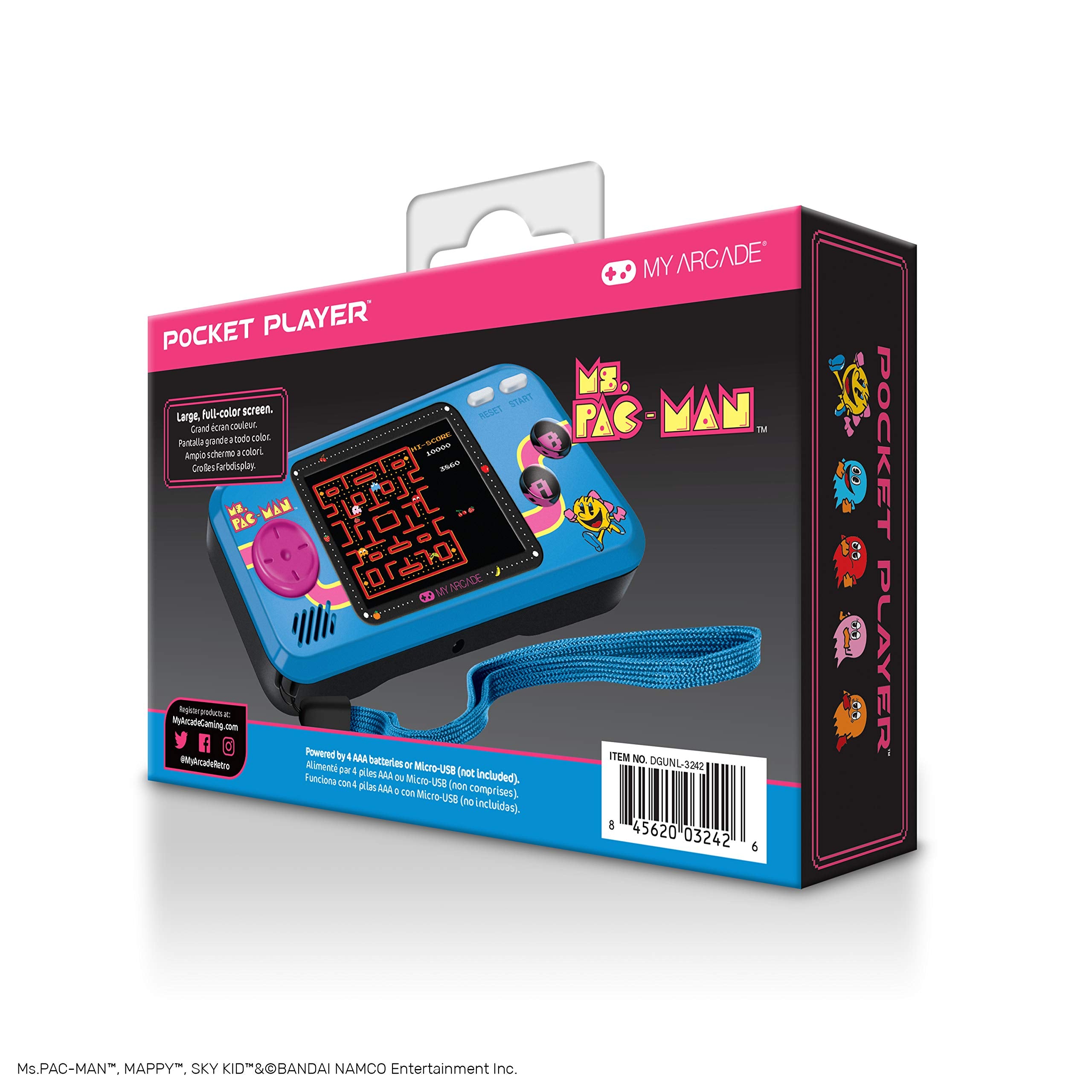 My Arcade Pocket Player (Ms. Pac-Man) Toy My Arcade   