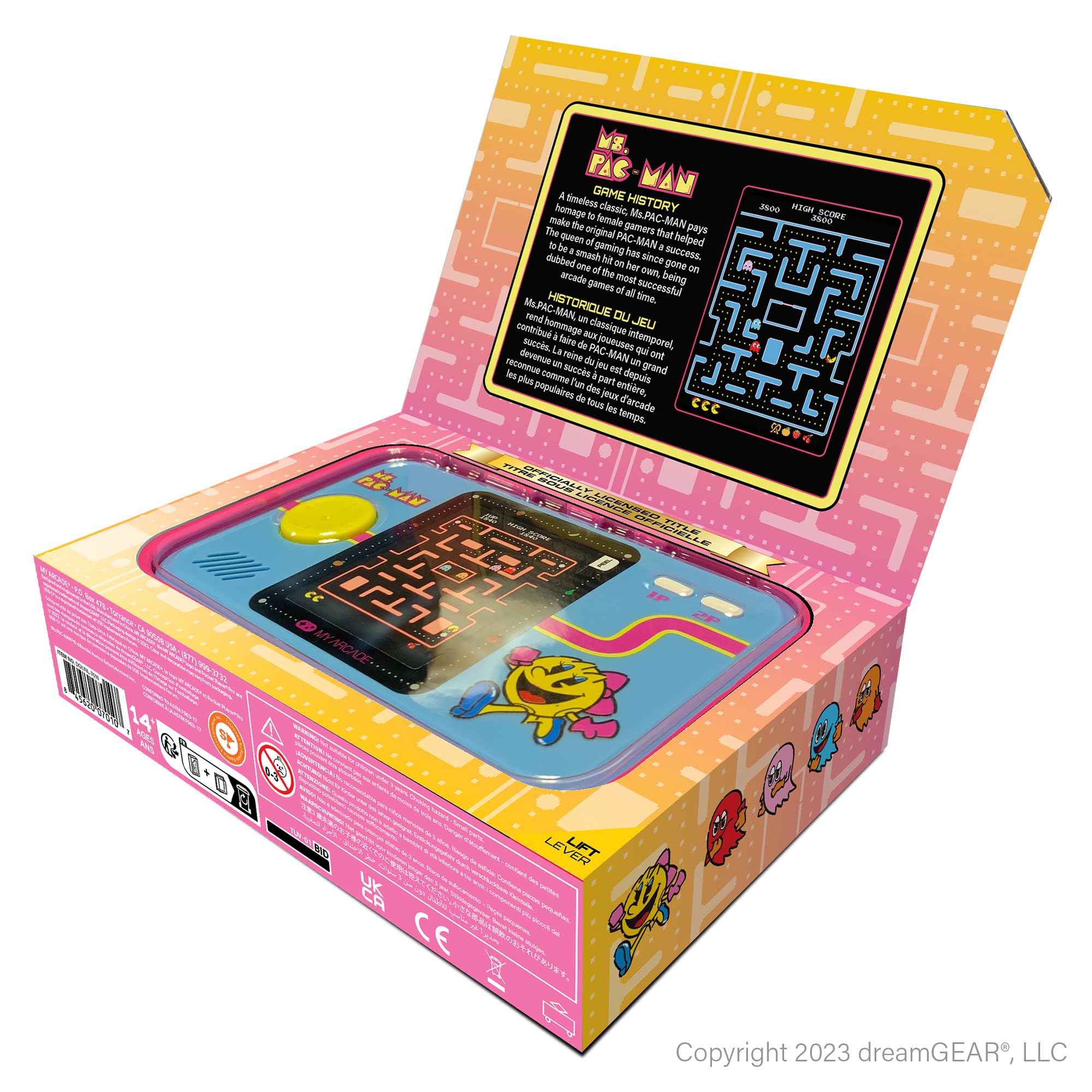 My Arcade Pocket Player Pro (Ms. Pac-Man) Toy My Arcade   