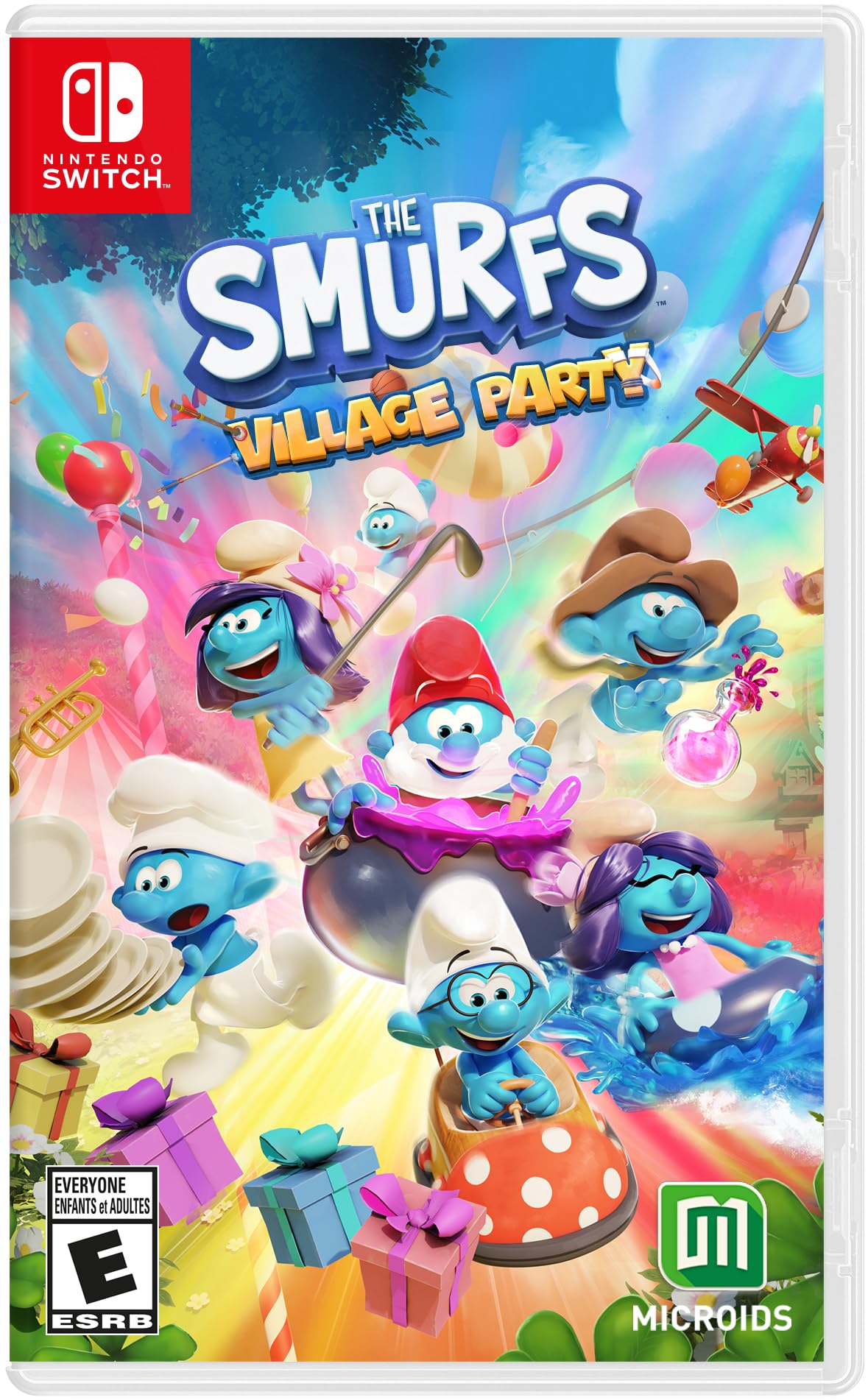 The Smurfs Village Party - (NSW) Nintendo Switch Video Games Microids   