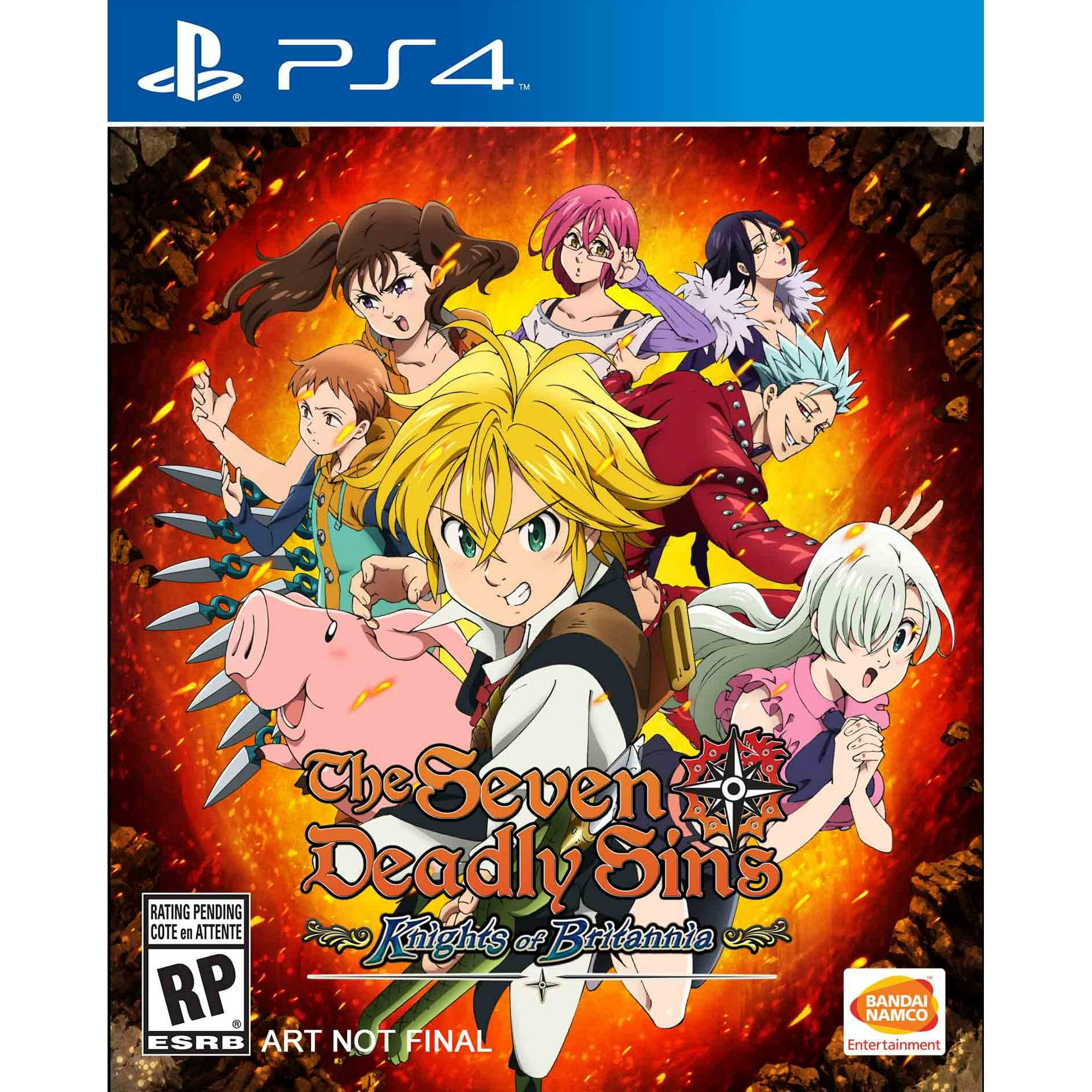 The Seven Deadly Sins: Knights of Britannia - (PS4) PlayStation 4 [Pre-Owned] Video Games BANDAI NAMCO Entertainment