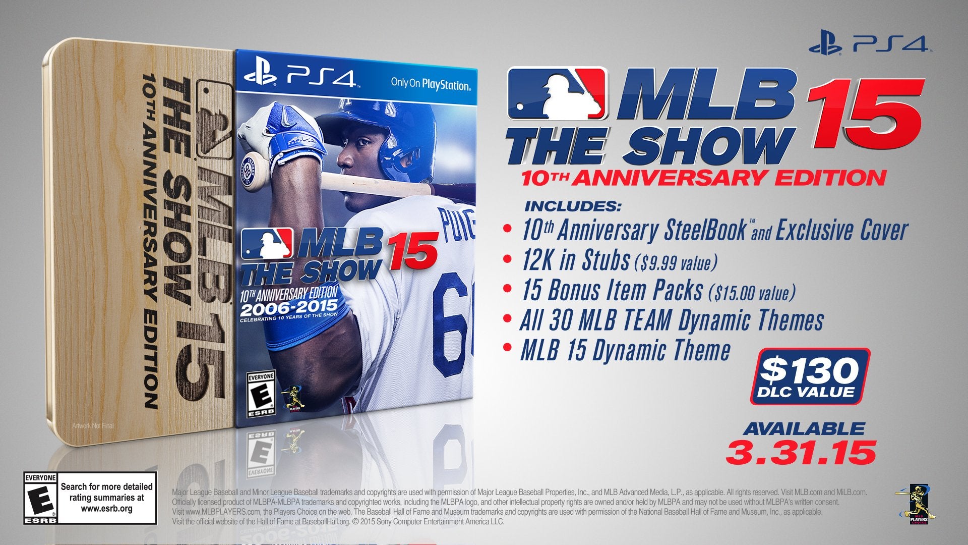 MLB 15: The Show (10th Anniversary Edition) - (PS4) PlayStation 4 [Pre-Owned] Video Games PlayStation