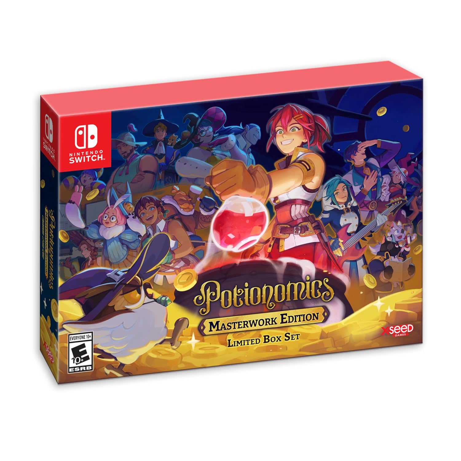 Potionomics (Masterwork Edition - Limited Box Set) - (NSW) Nintendo Switch Video Games XSEED Games   