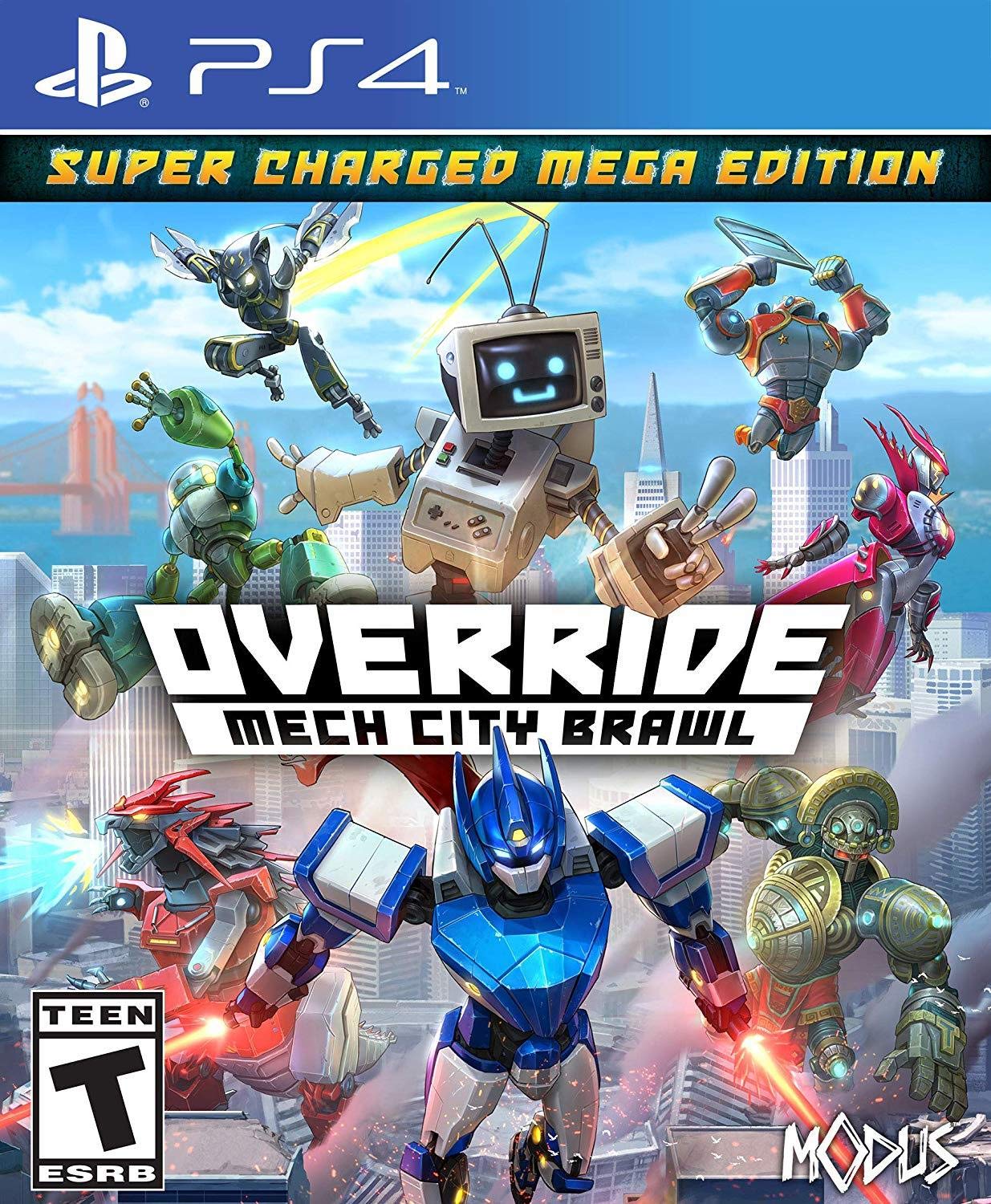 Override: Mech City Brawl (Super Charged Mega Edition) - (PS4) PlayStation 4 [Pre-Owned] Video Games Modus