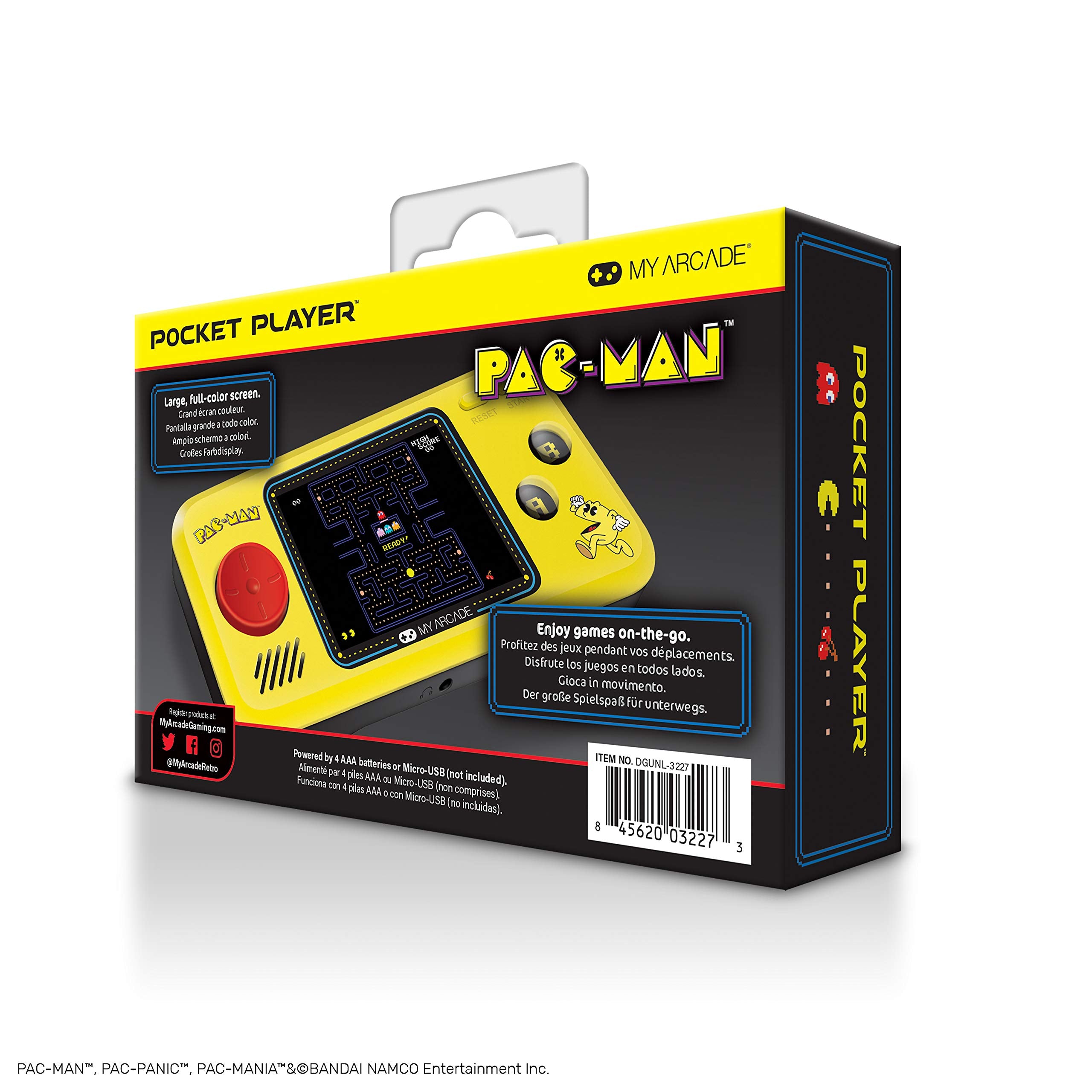 My Arcade Pocket Player (Pac-Man, Pac-Panic, Pac-Mania) Video Games My Arcade   