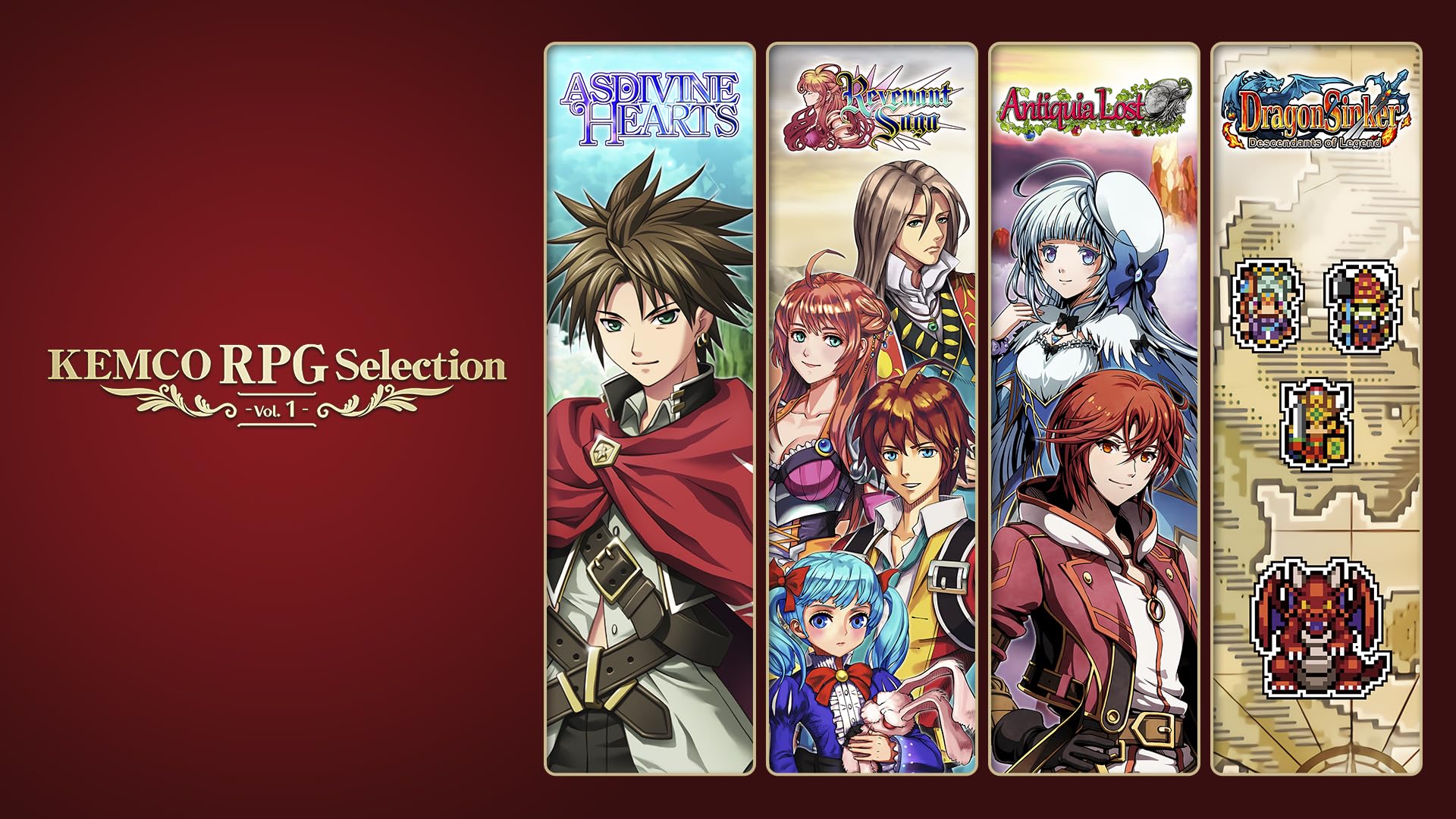 Kemco RPG Selection Vol. 1 - (NSW) Nintendo Switch Video Games Soft Source