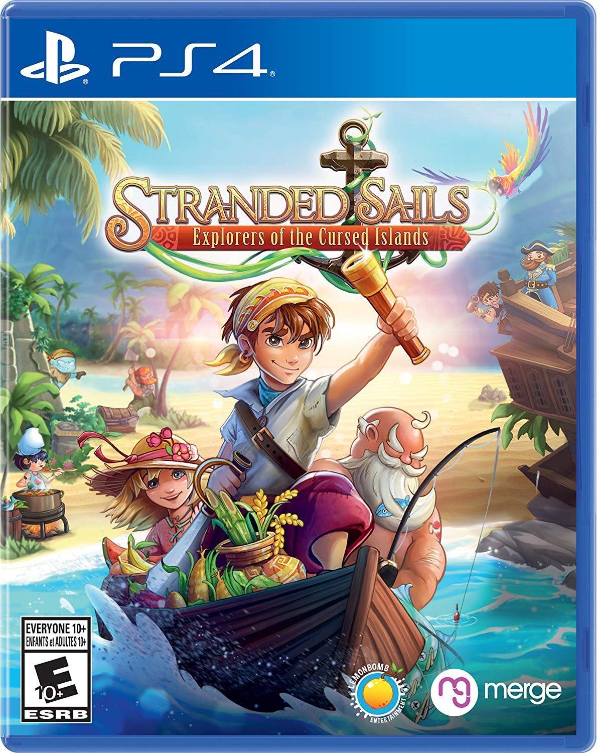 Stranded Sails: Explorers of the Cursed Islands - (PS4) PlayStation 4 [Pre-Owned] Video Games Merge Games