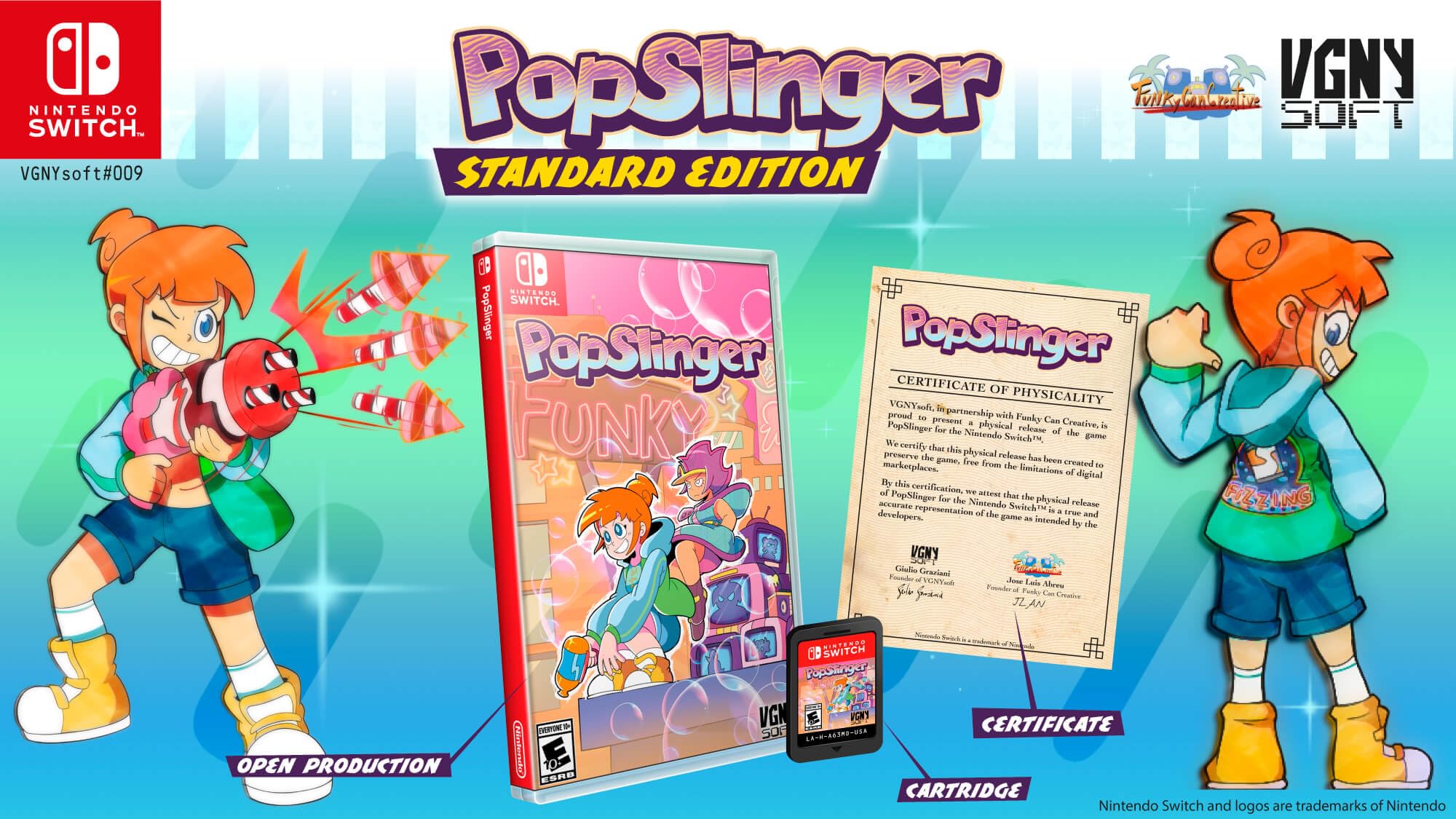 Pop Slinger - (NSW) Nintendo Switch Video Games VGNYsoft