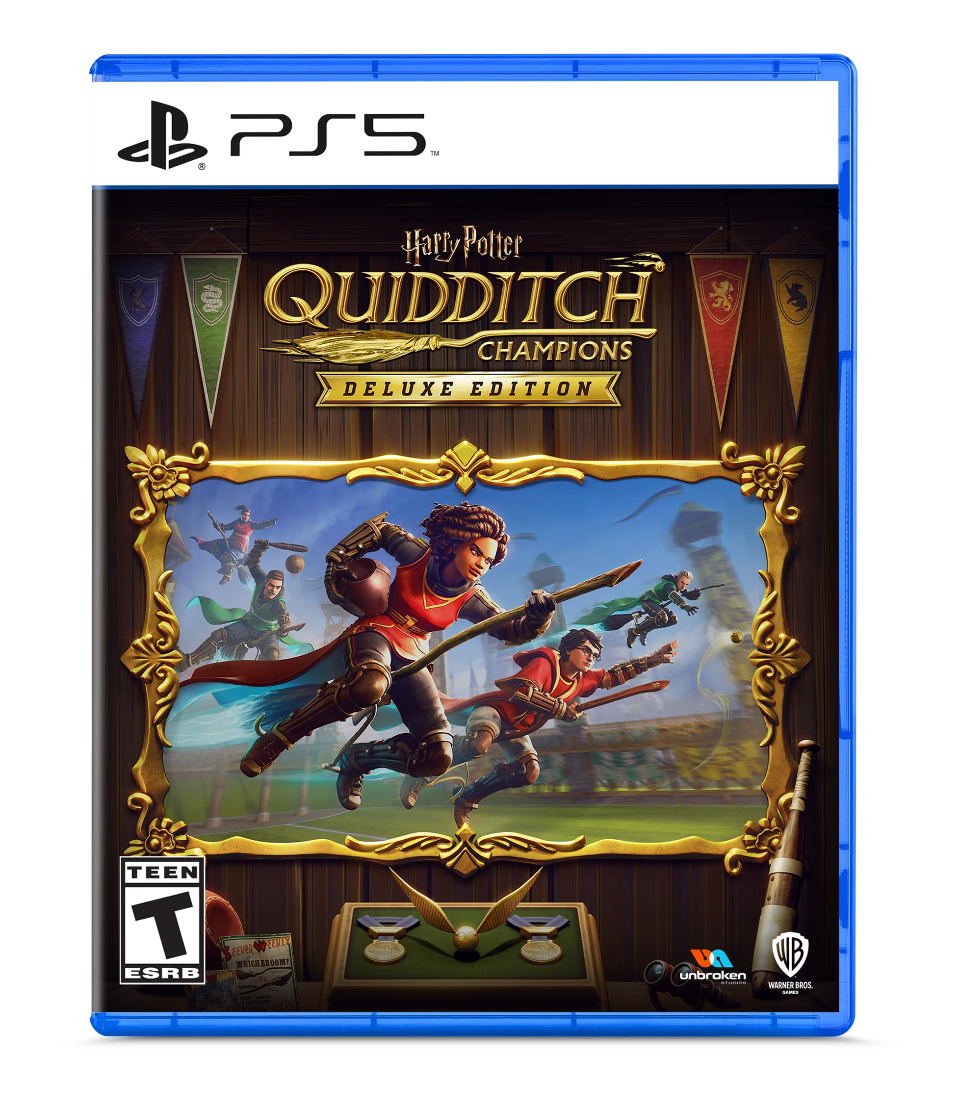 Harry Potter: Quidditch Champions (Deluxe Edition) - (PS5) PlayStation 5 Video Games WB Games   