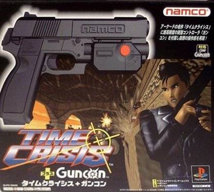 Time Crisis (w/ GunCon) - (PS1) PlayStation 1 [Pre-Owned] (Japanese Import) Video Games Namco   