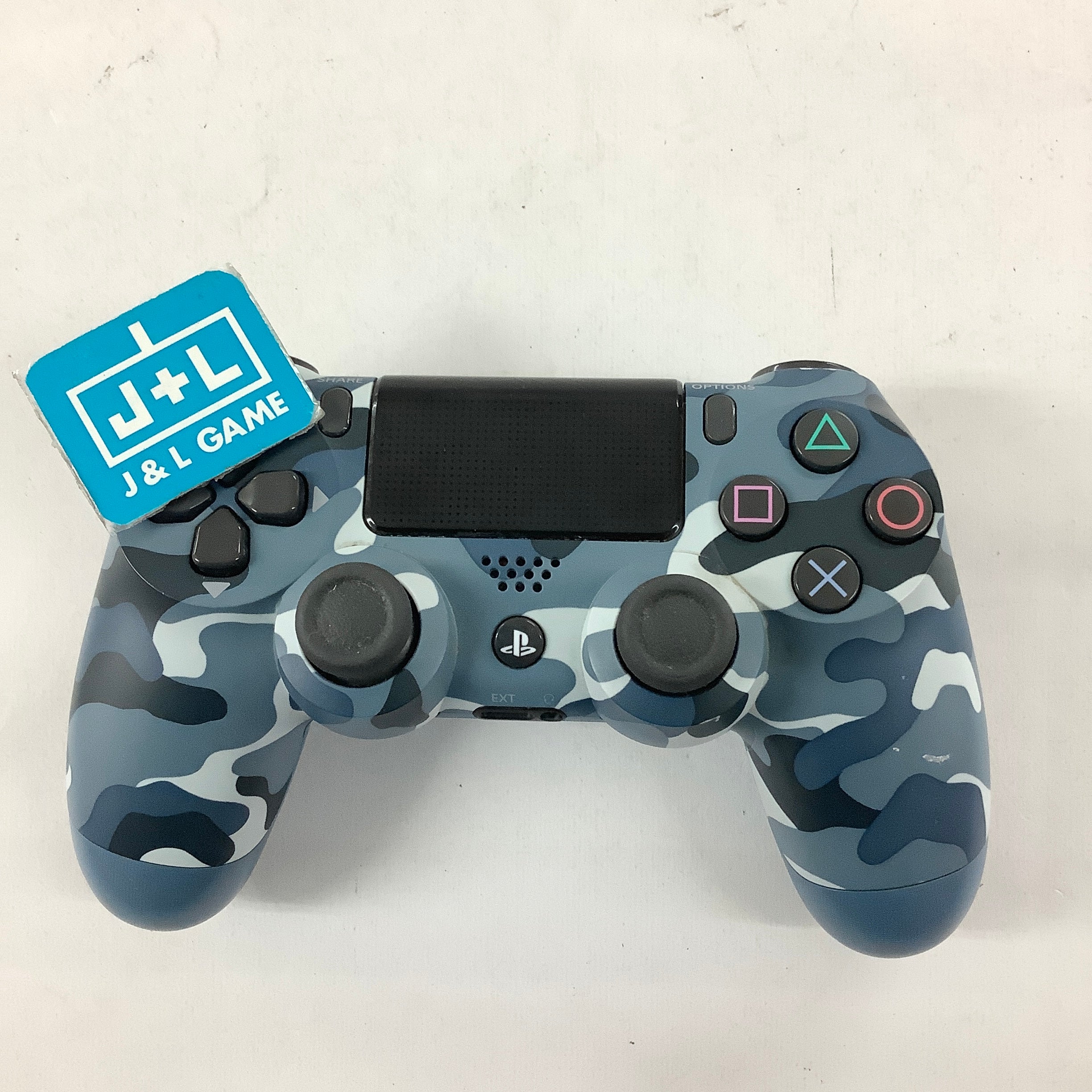 SONY DualShock 4 Wireless Controller (Blue Camouflage) - (PS4) PlayStation 4 [Pre-Owned] Accessories Sony