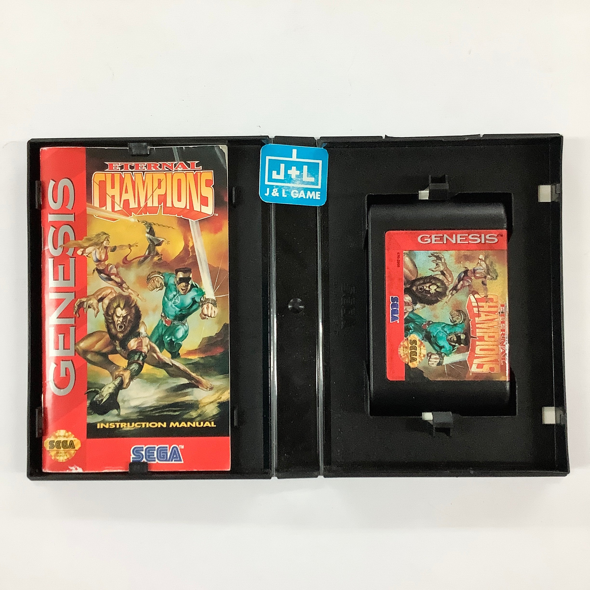 Eternal Champions AsciiPad SG-6 Sega Genesis popular