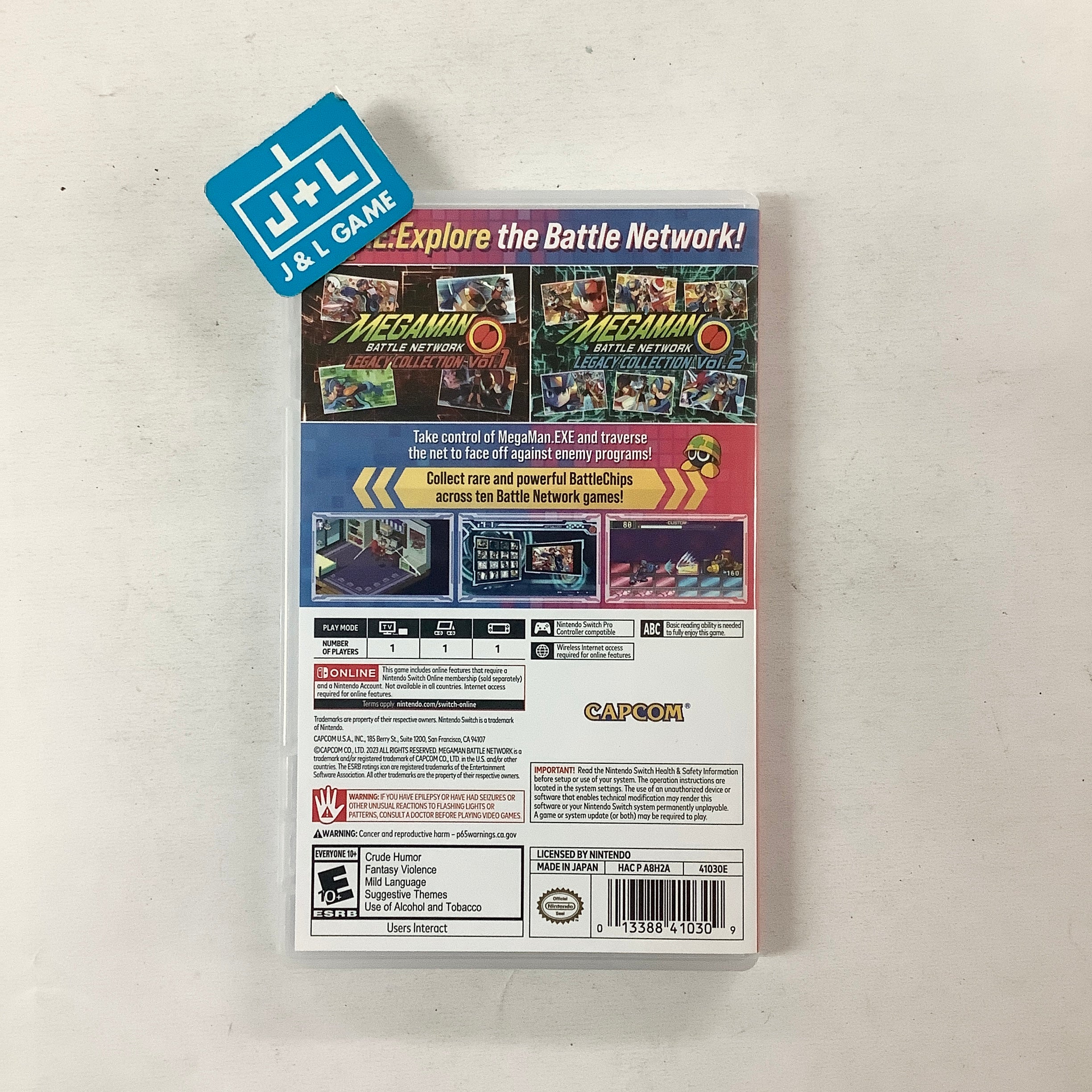 Mega Man Battle Network Legacy Collection - (NSW) Nintendo Switch [Pre-Owned] Video Games Capcom