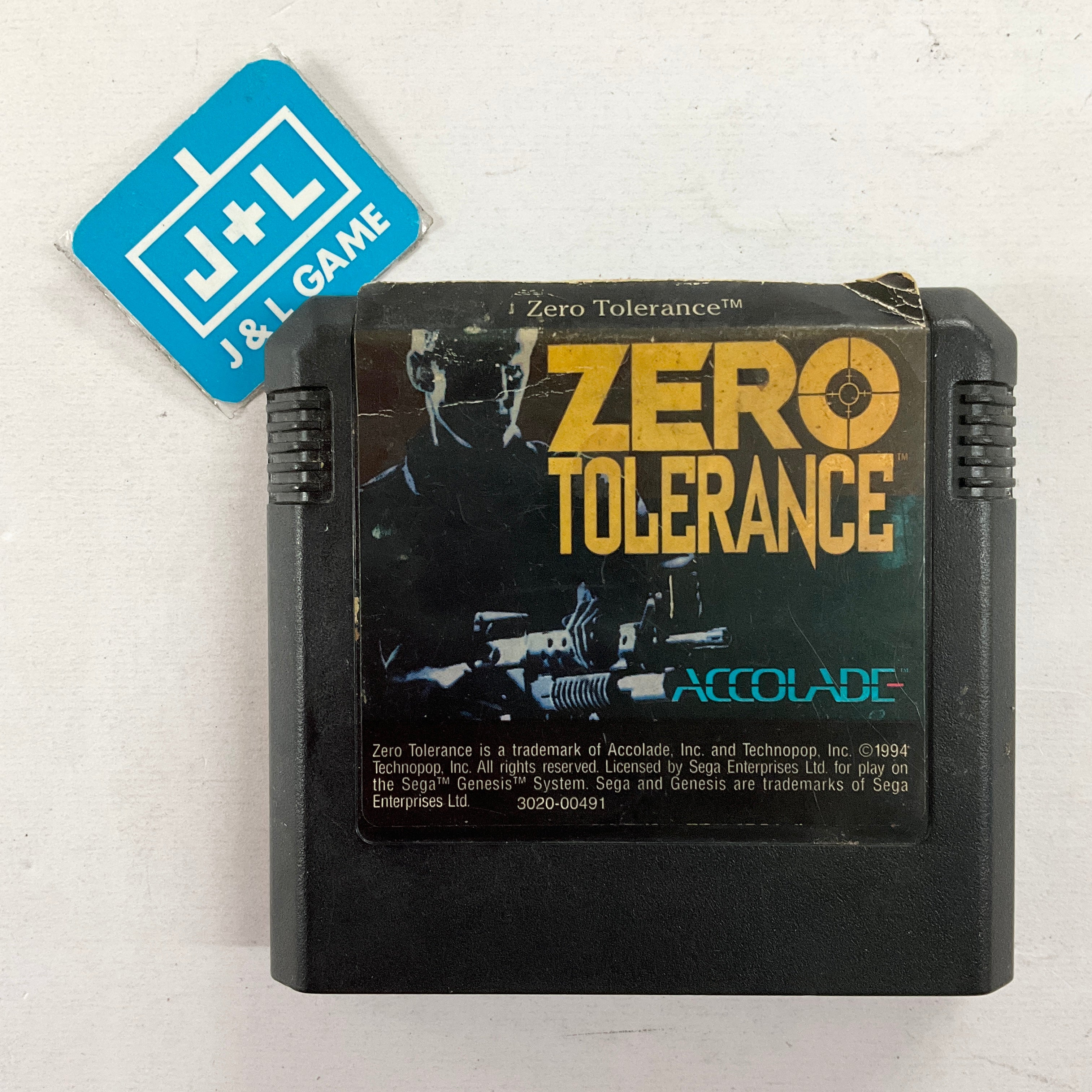 Zero Tolerance - (SG) SEGA Genesis [Pre-Owned] Video Games Accolade