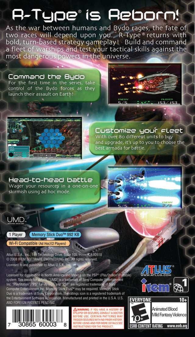 R-Type Command - Sony PSP