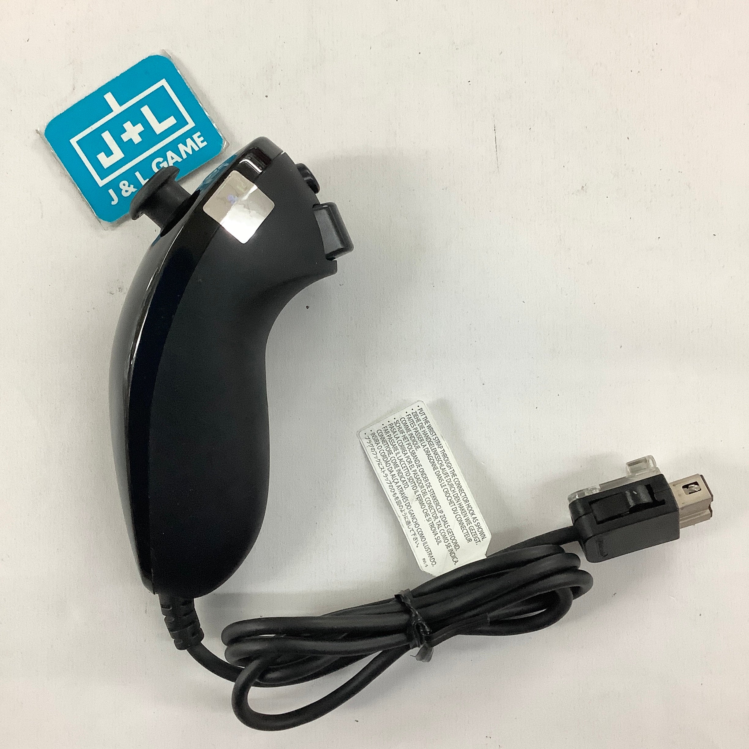 Nintendo Wii U Nunchuk Controller (Black) - Nintendo Wii U [Pre-Owned] Accessories Nintendo