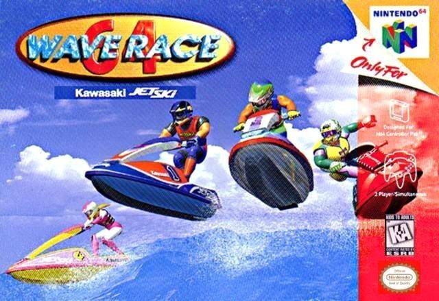 Wave Race 64 Player's Choice Nintendo 64 N64 Complete good CIB Authentic