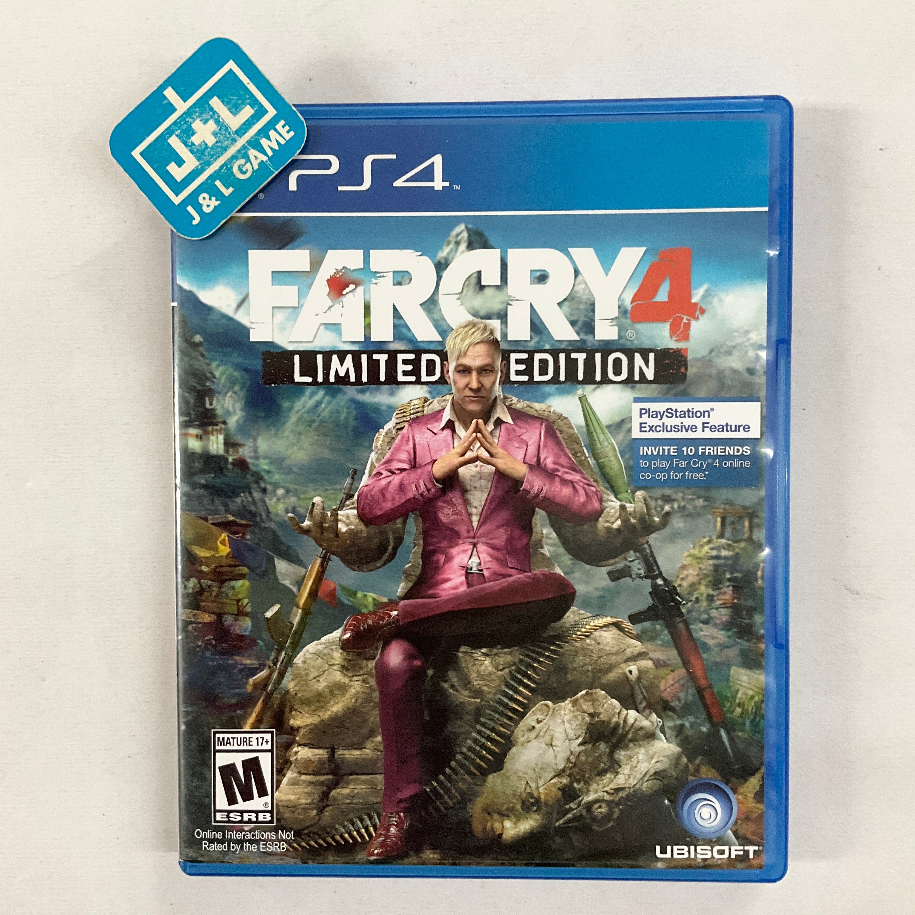 Far Cry 4 (Limited Edition) - (PS4) PlayStation 4 [Pre-Owned] Video Games Ubisoft   