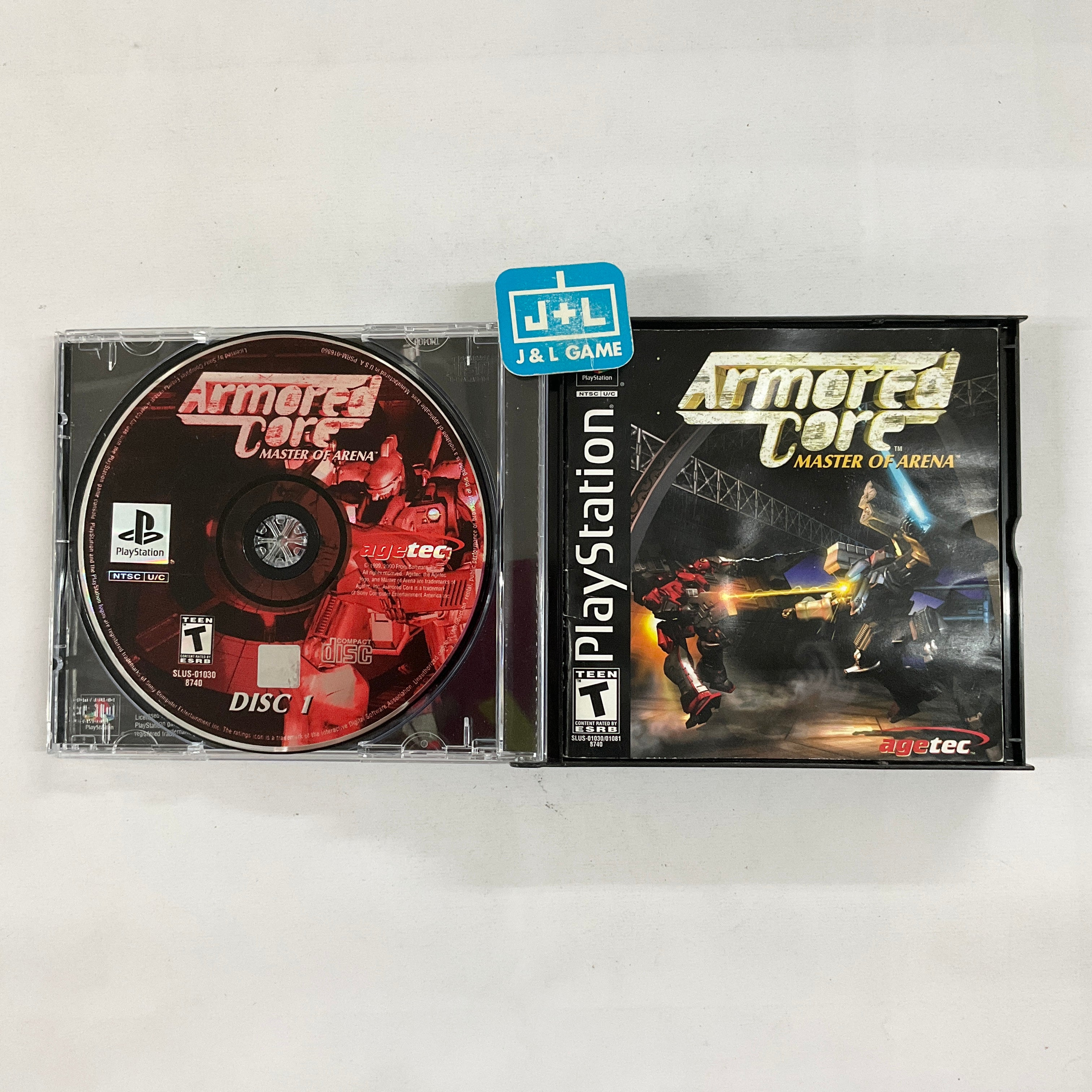 Armored Core: Master of Arena - (PS1) Playstation 1 [Pre-Owned]