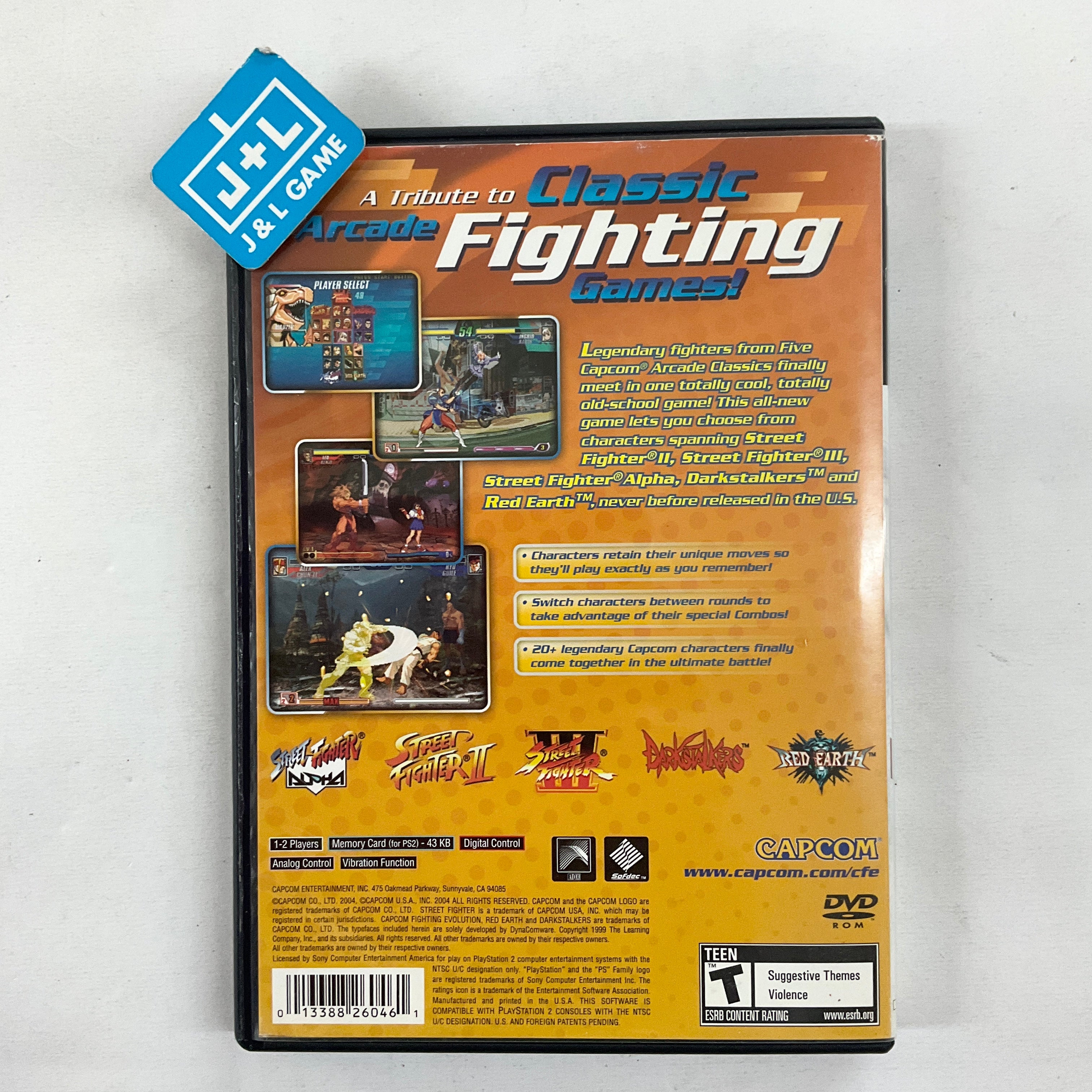 Capcom Fighting Evolution - (PS2) PlayStation 2 [Pre-Owned] Video Games Capcom