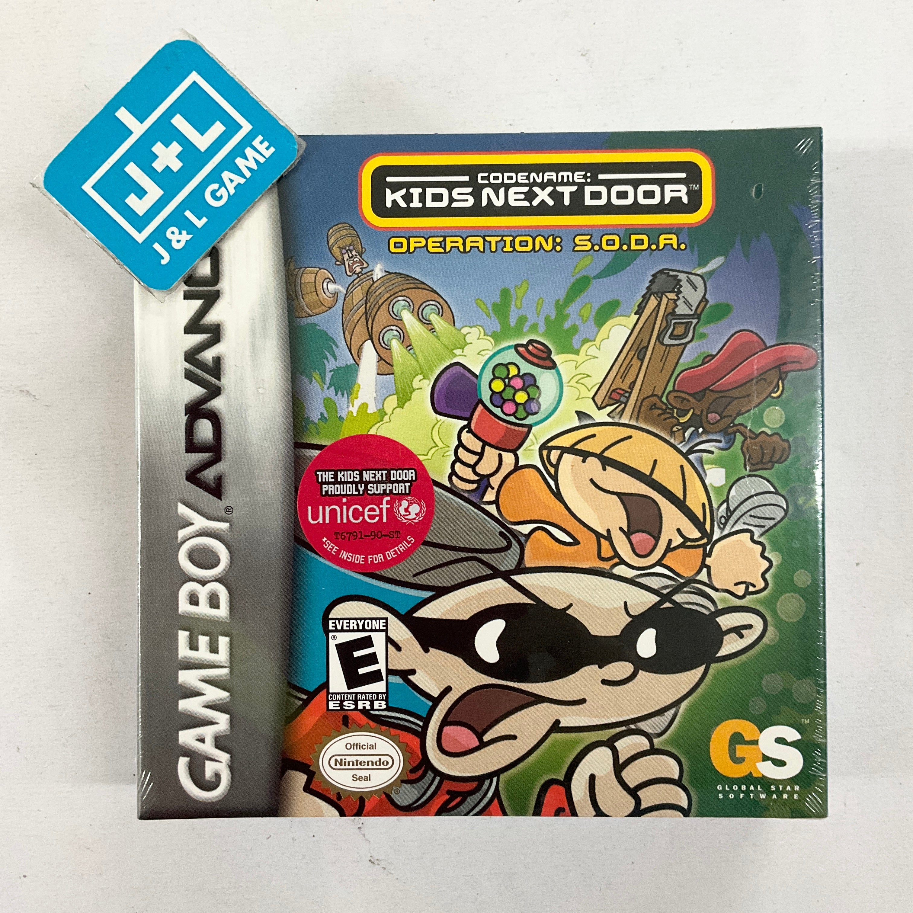 Codename: Kids Next Door: Operation S.O.D.A. - (GBA) Game Boy Advance Video Games Global Star Software   