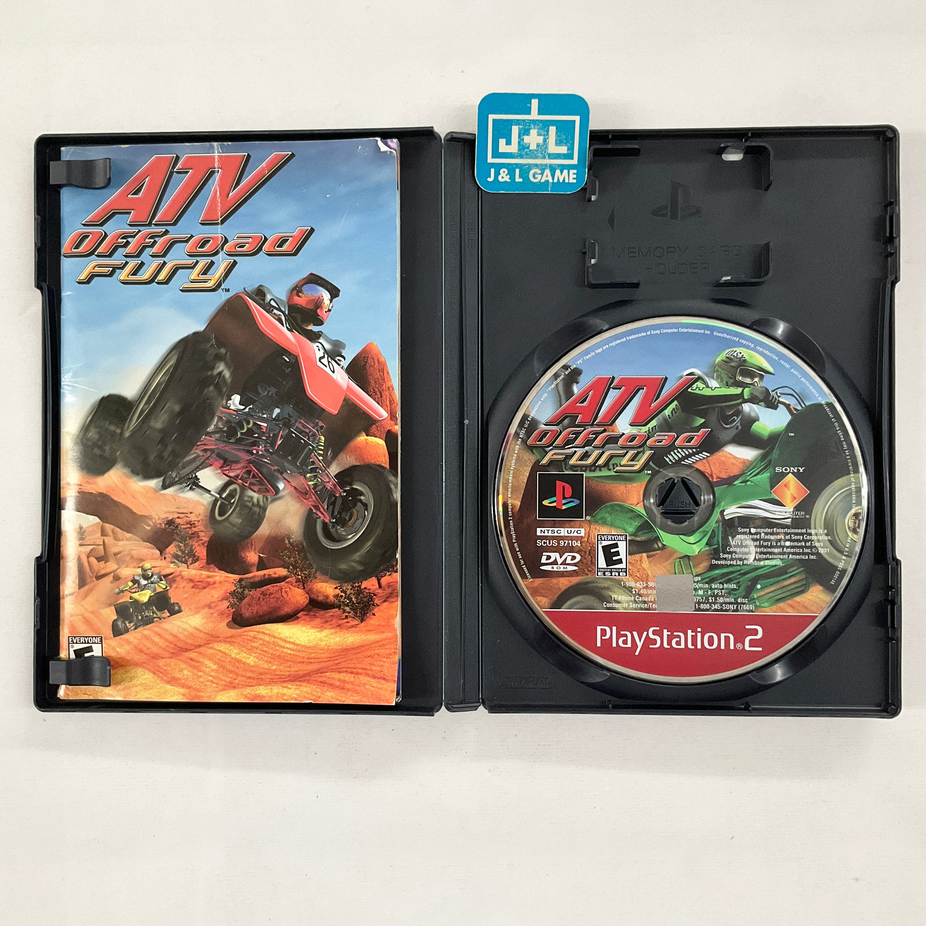 ATV Offroad Fury (Greatest Hits) - PlayStation 2 [Pre-Owned] Video Games SCEA   