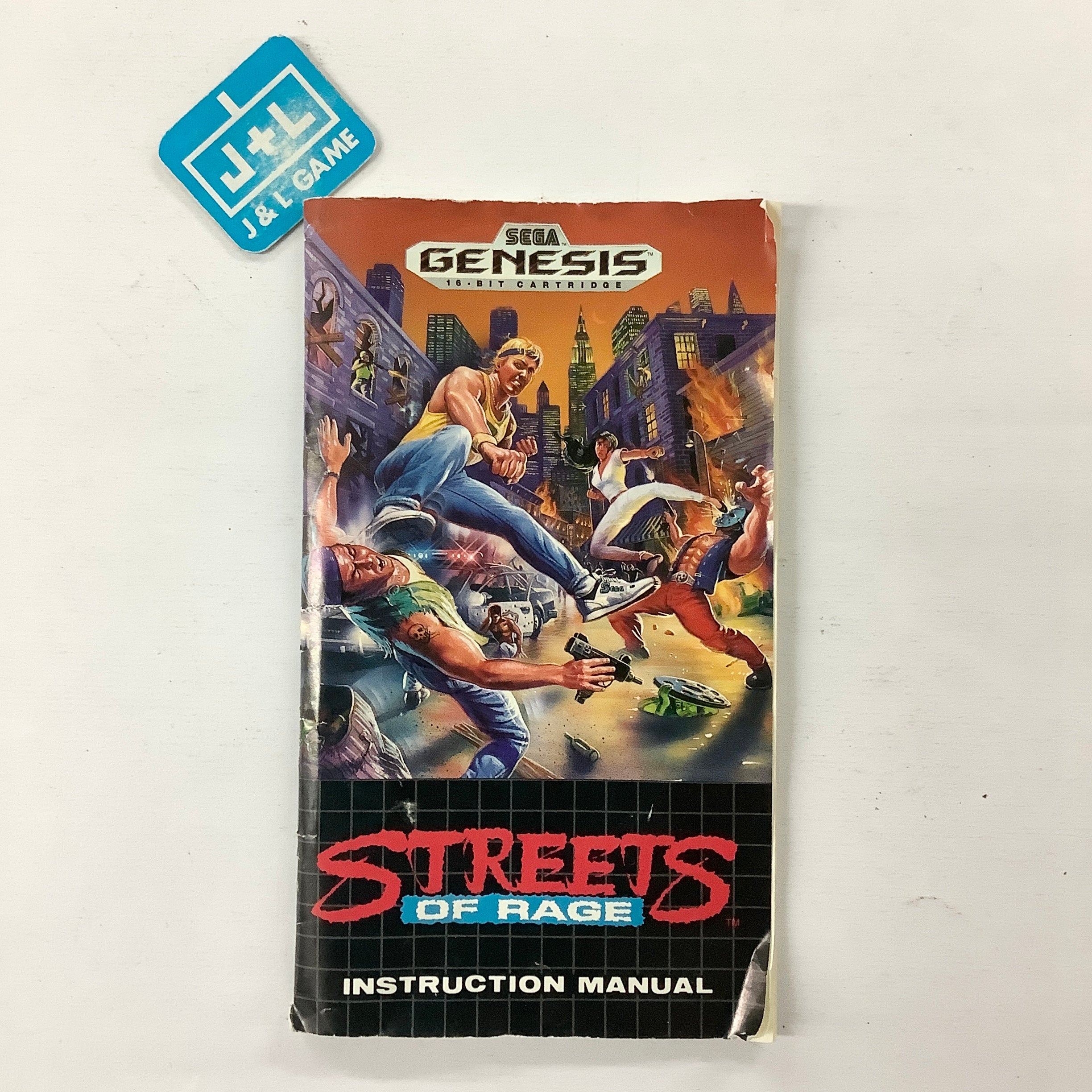 Streets of Rage - (SG) SEGA Genesis [Pre-Owned] | J&L Game