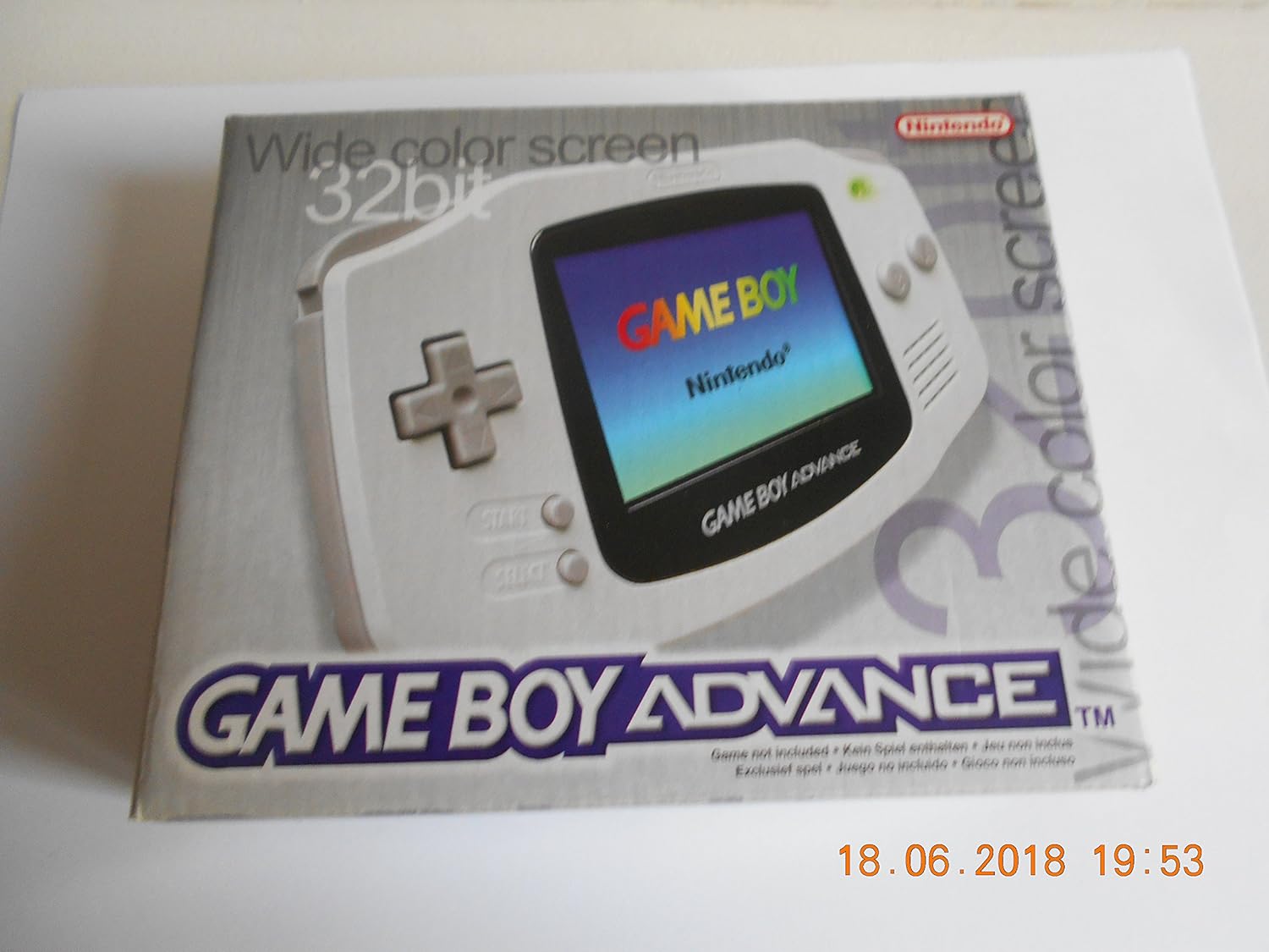 Nintendo Game Boy outlets Advance in white