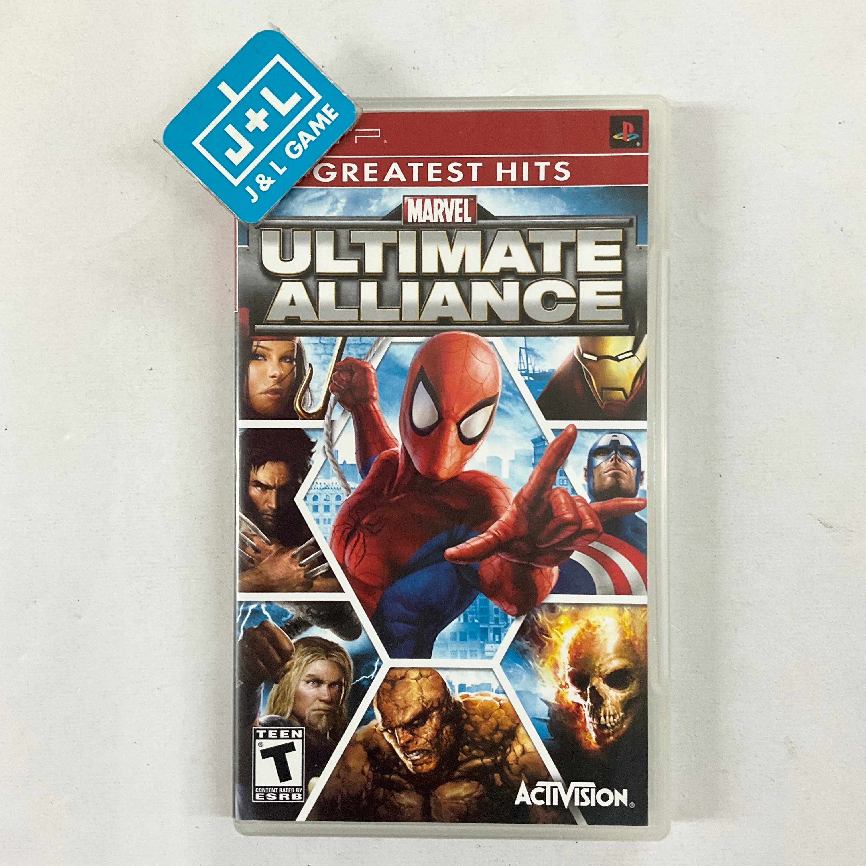 Marvel: Ultimate Alliance (Greatest Hits) - SONY PSP [Pre-Owned] Video Games Activision