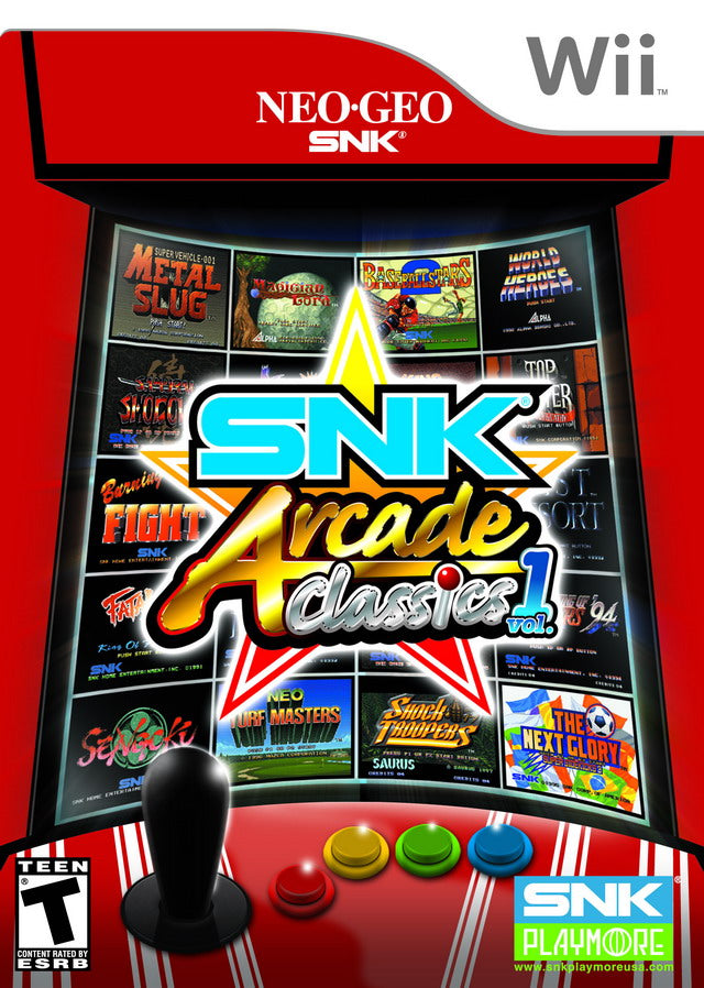 SNK Arcade Classics Volume 1 - Nintendo Wii [Pre-Owned] SNK