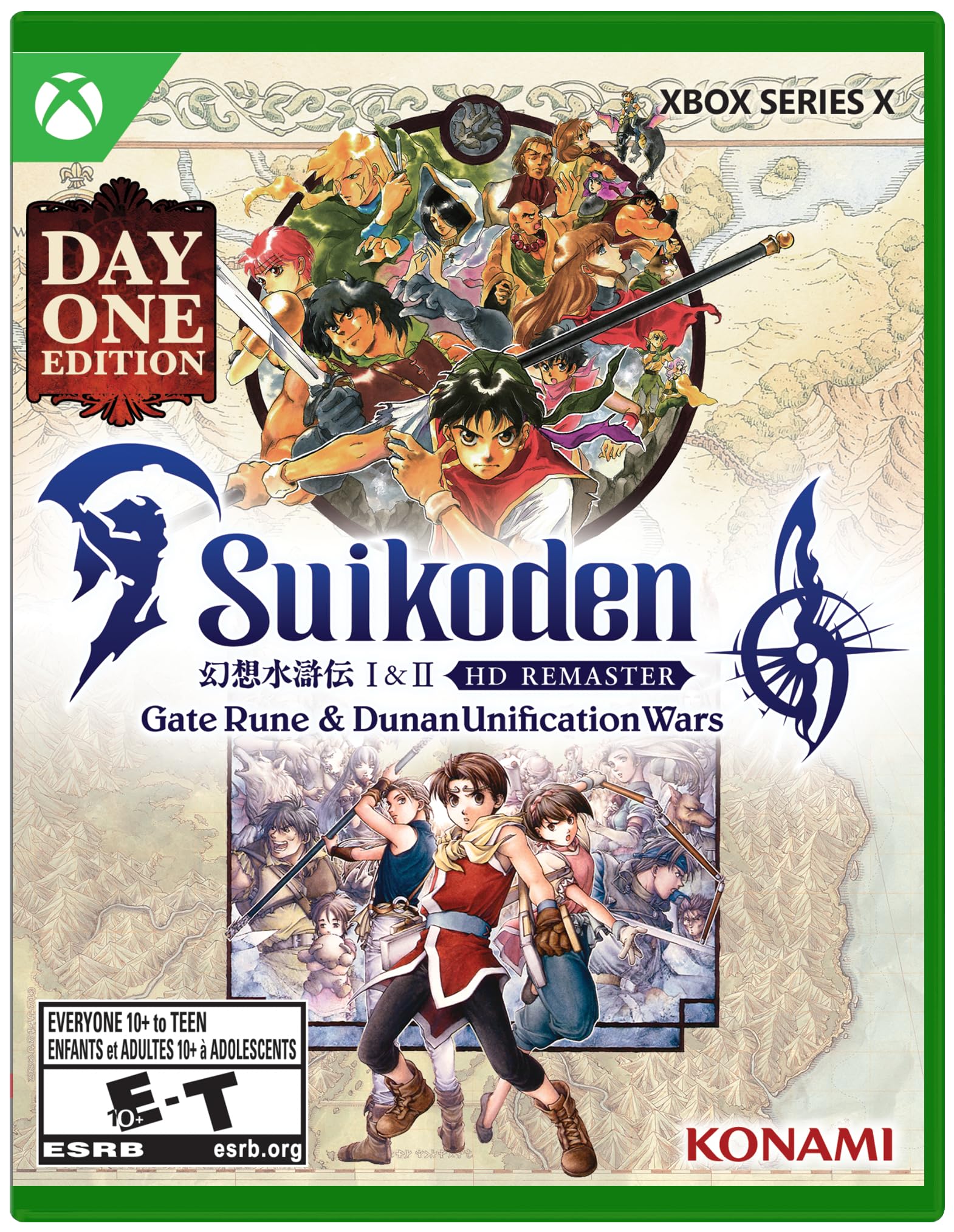 Suikoden I & II HD Remastered (Day One Edition) - (XSX) Xbox Series X Video Games Konami