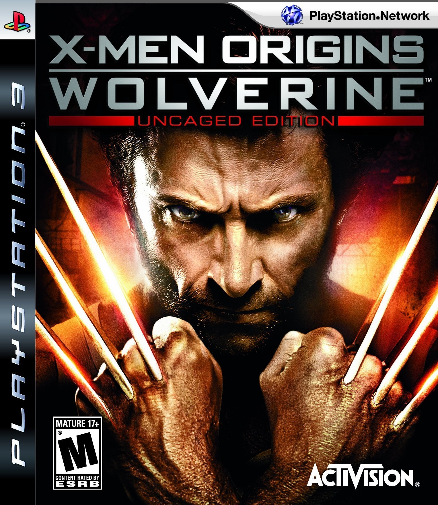 X-Men Origins: Wolverine (Uncaged Edition) - (PS3) PlayStation 3 [Pre-Owned] Video Games Activision   