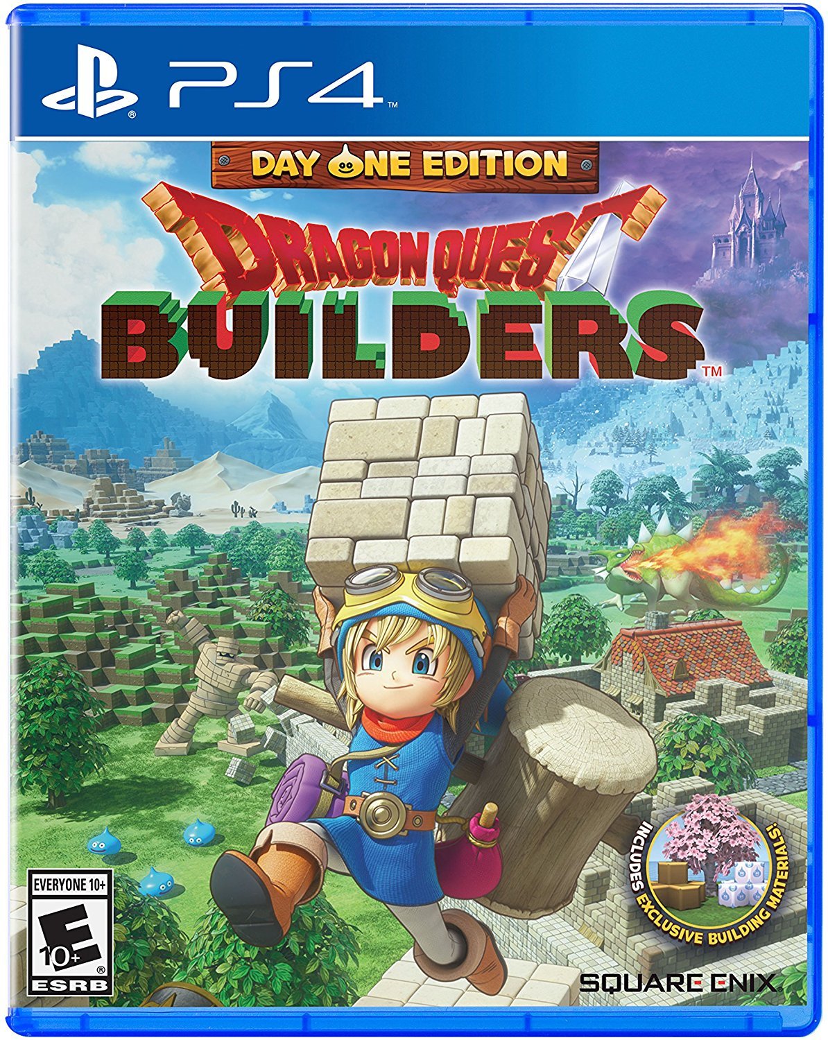 Dragon Quest Builders (Day One Edition) - (PS4) PlayStation 4 [Pre-Owned] Video Games Square Enix   