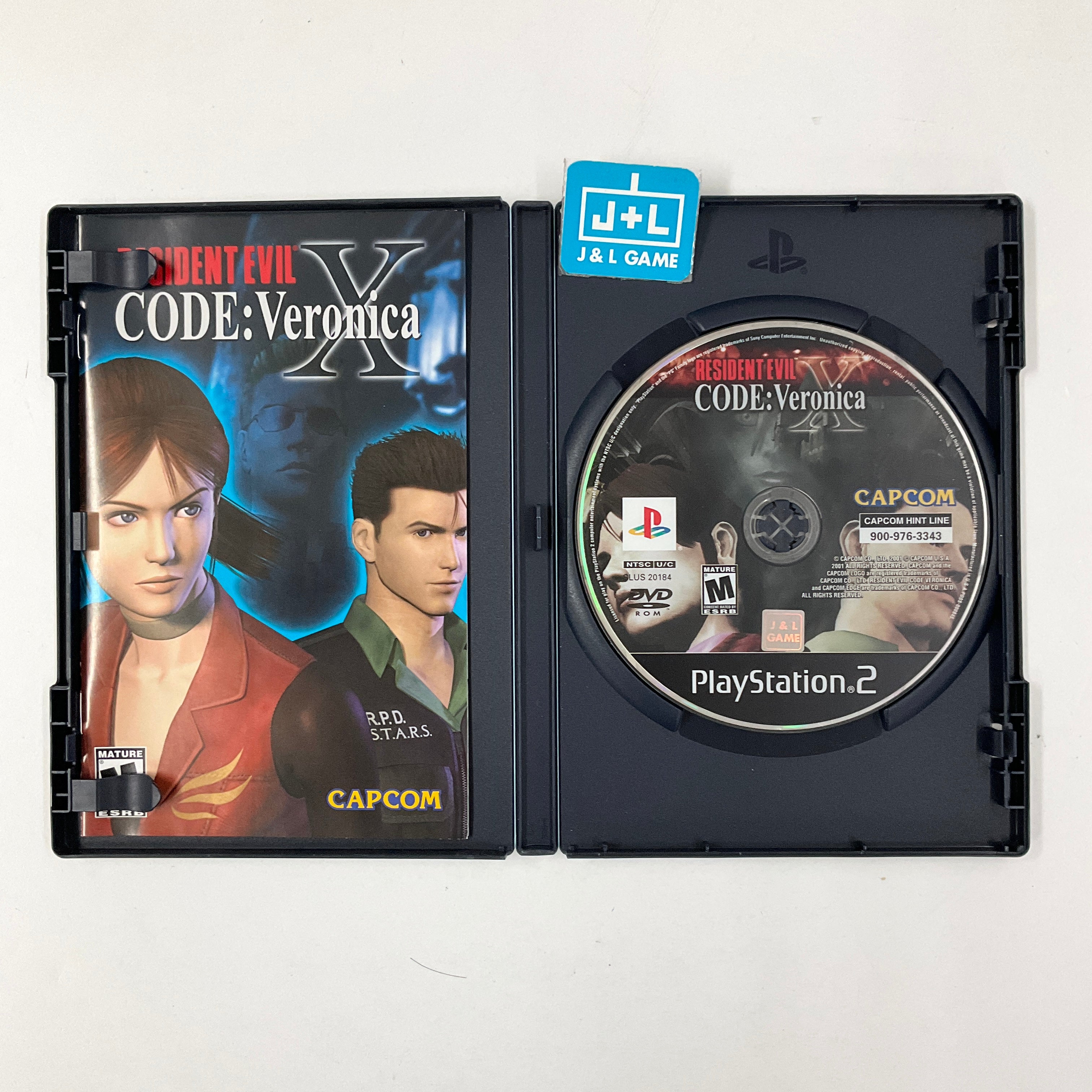 Resident Evil Code: Veronica X - (PS2) PlayStation 2 [Pre-Owned] Video Games Capcom   