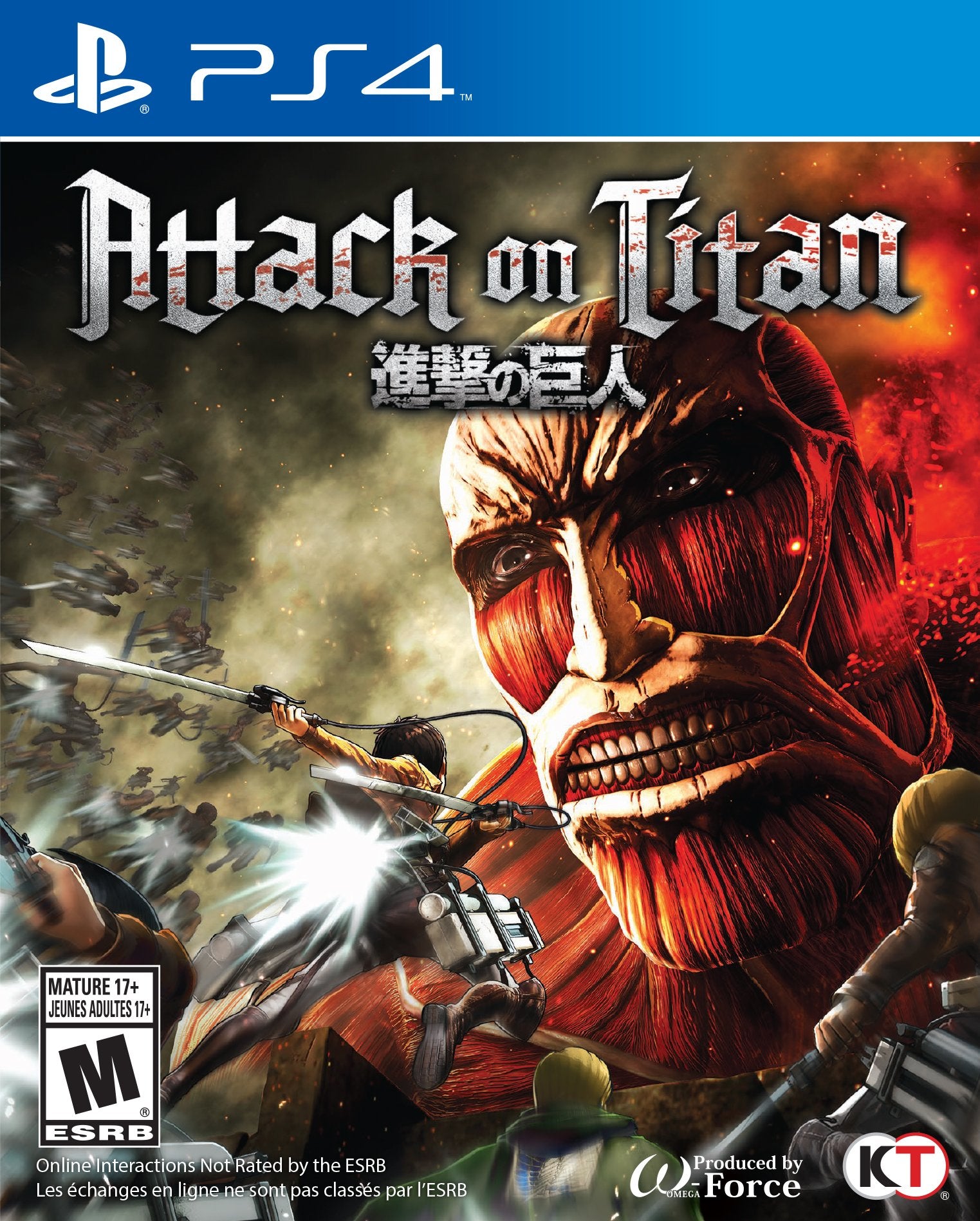 Attack on Titan - (PS4) PlayStation 4 [Pre-Owned] Video Games Koei Tecmo   