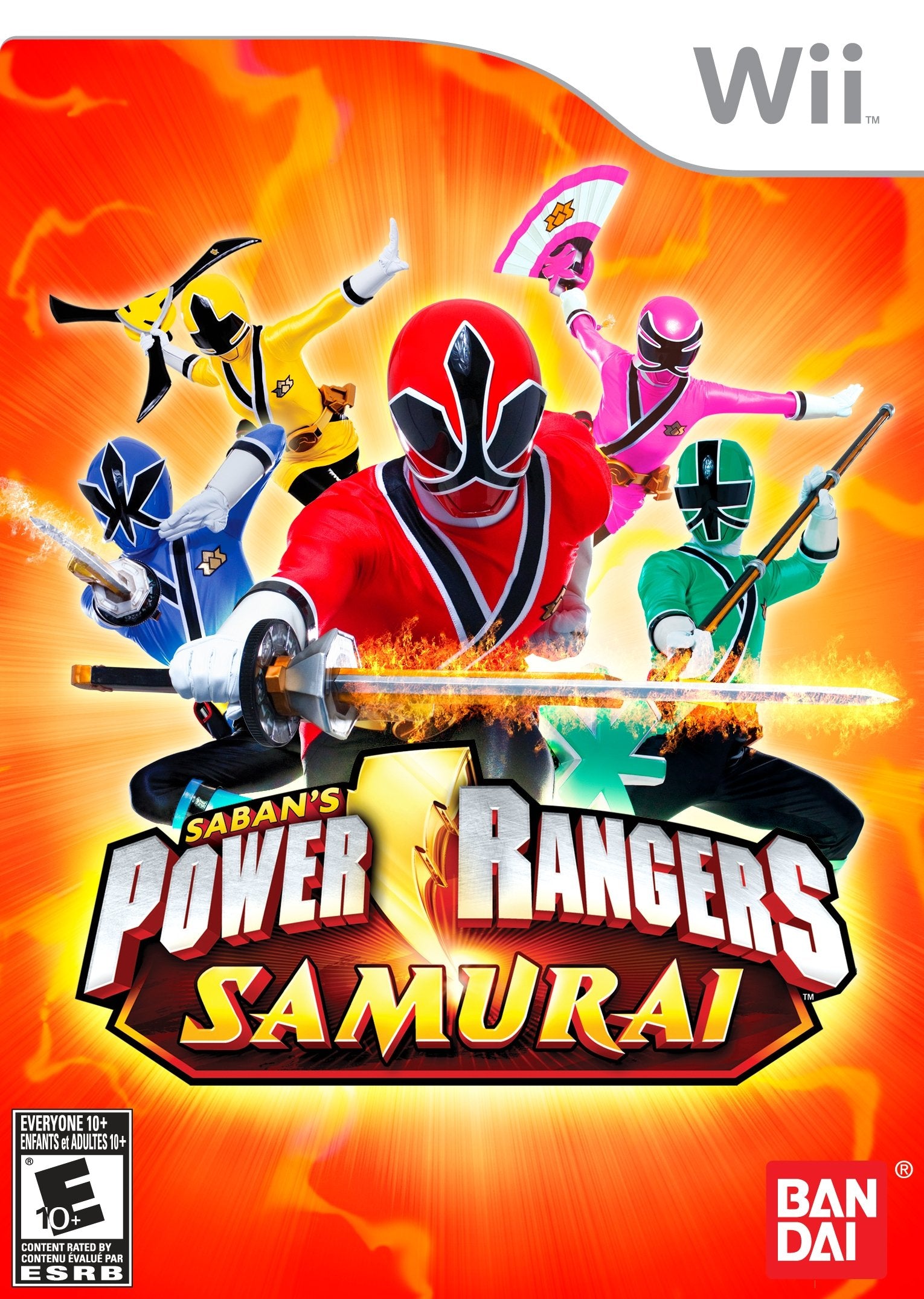 Saban's Power Rangers Samurai - Nintendo Wii [Pre-Owned] Video Games BANDAI NAMCO Entertainment