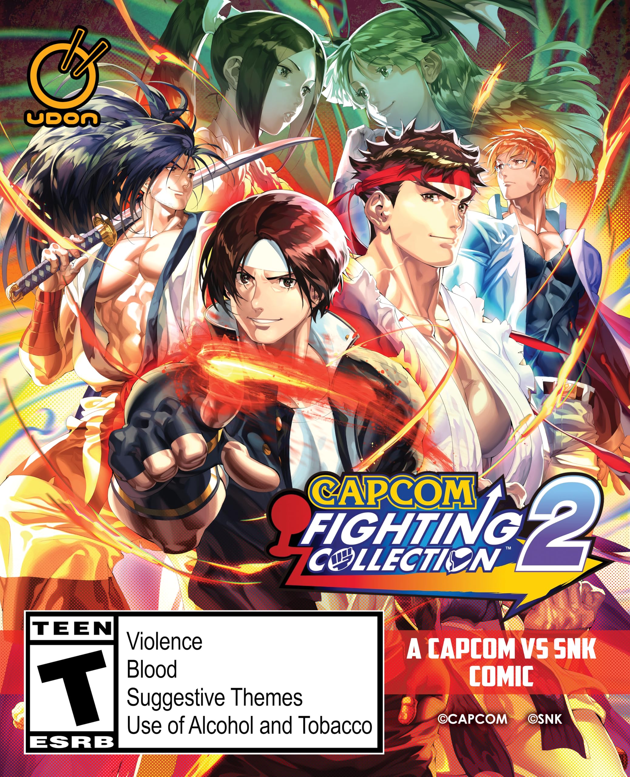 Capcom Fighting Collection 2 - (PS4) PlayStation 4 Video Games Capcom